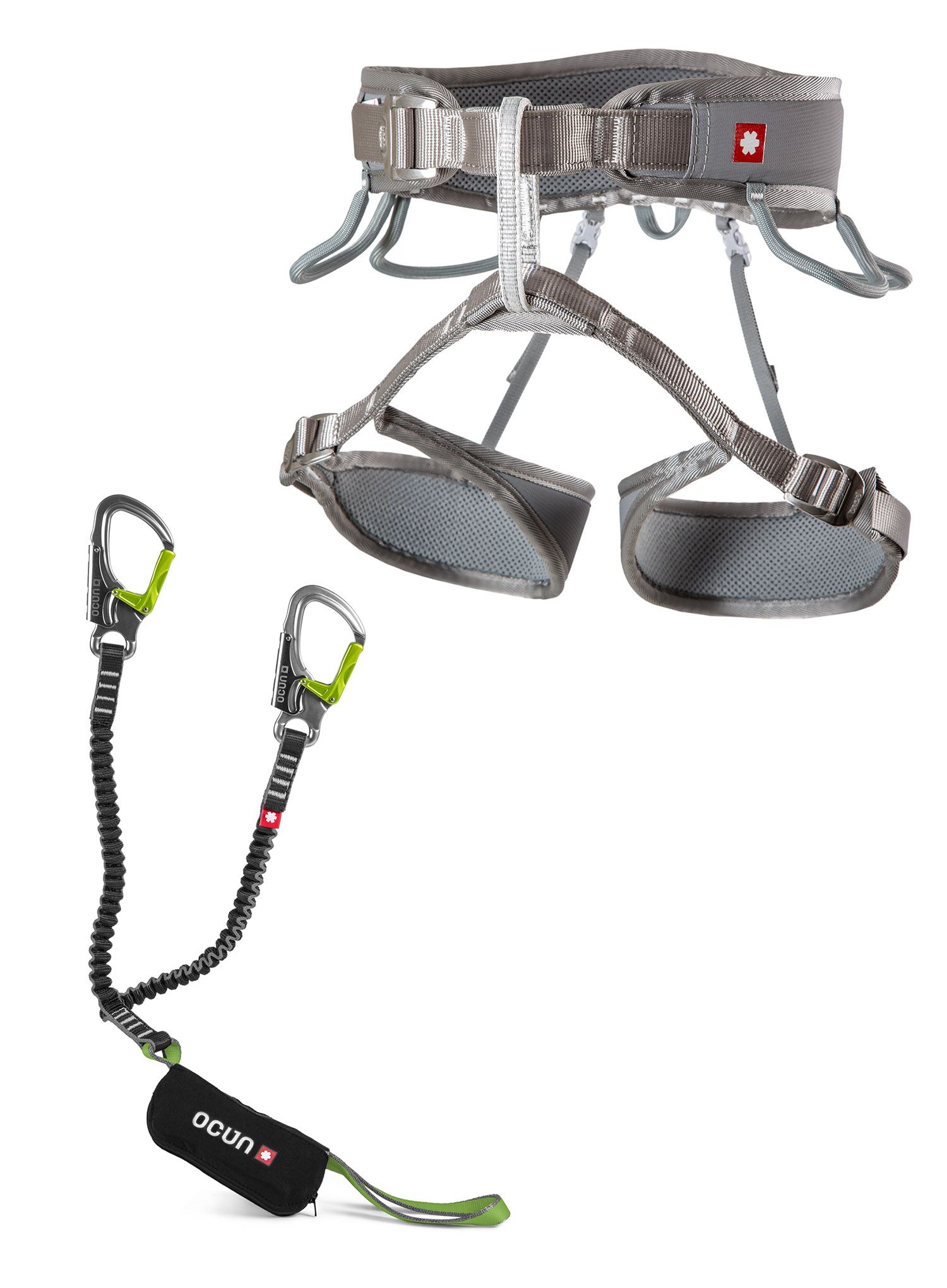 Komplet za ferate Ocun Via Ferrata Twist Set - grey silver
