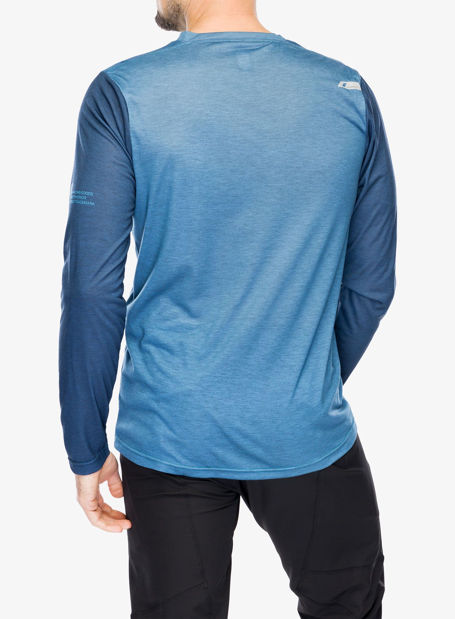 Kolesarska jopa 100% Airmatic Long Sleeve Jersey - slate blue