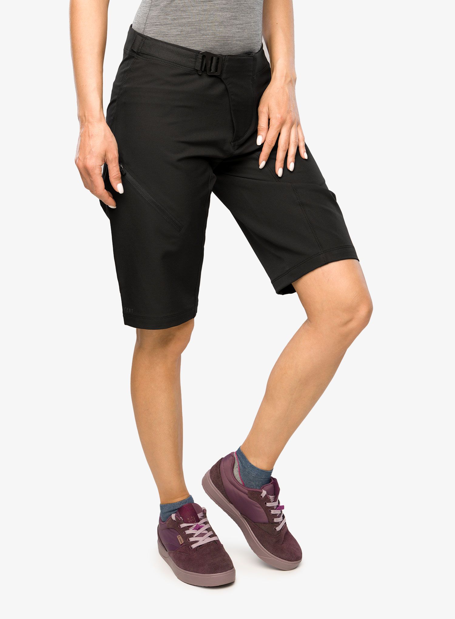 Ženske kolesarske kratke hlače 100% Airmatic - black