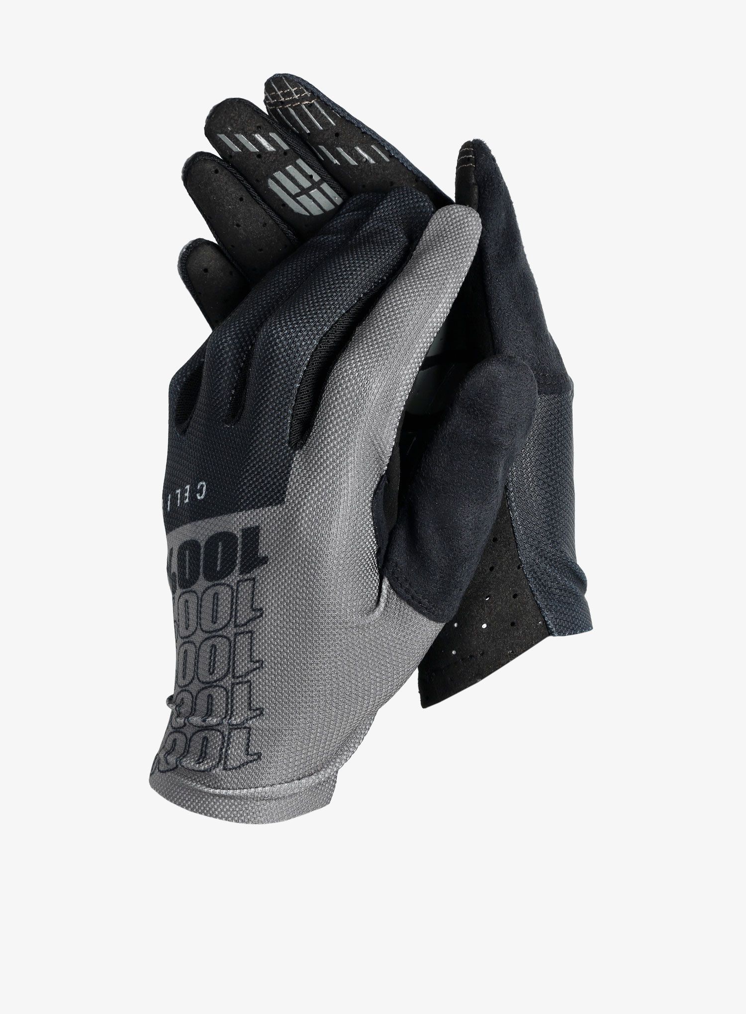 MTB rokavice 100% Celium - black/grey