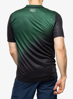 Kolesarska majica 100% Celium - forest green/black
