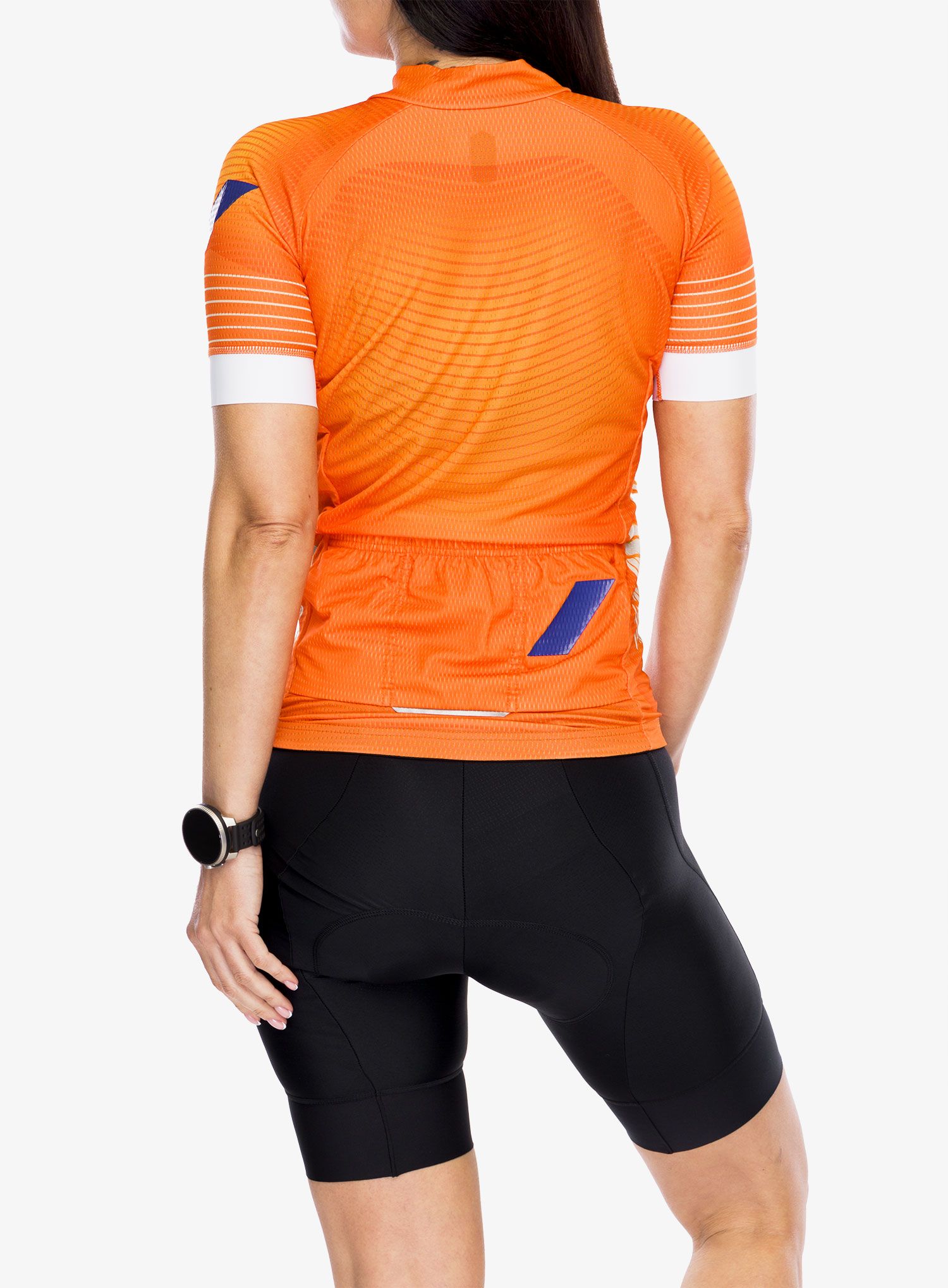 Ženska kolesarska majica 100% Exceeda Jersey - orange