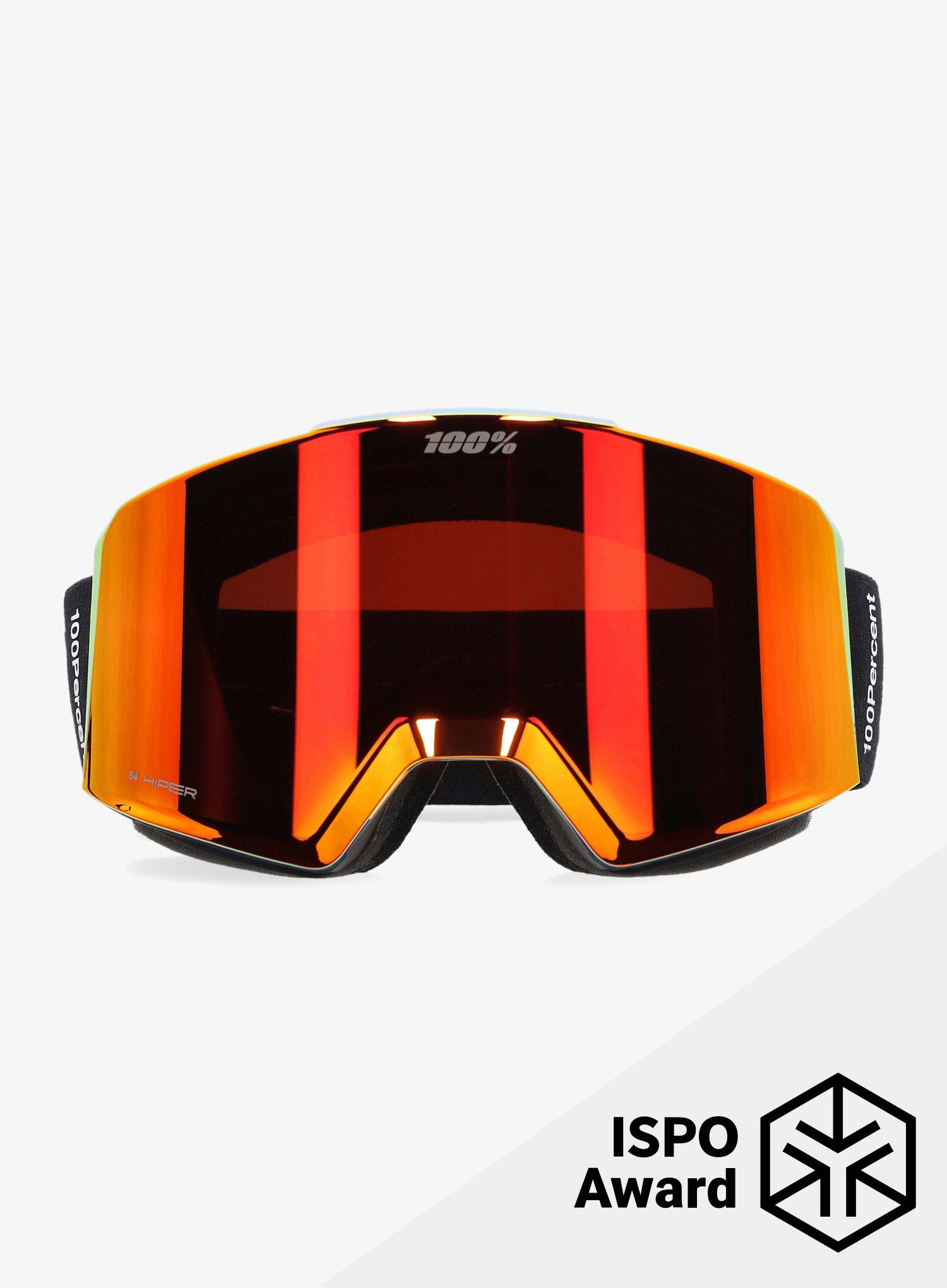 Smučarska očala 100% Norg Hiper - black/mirror red