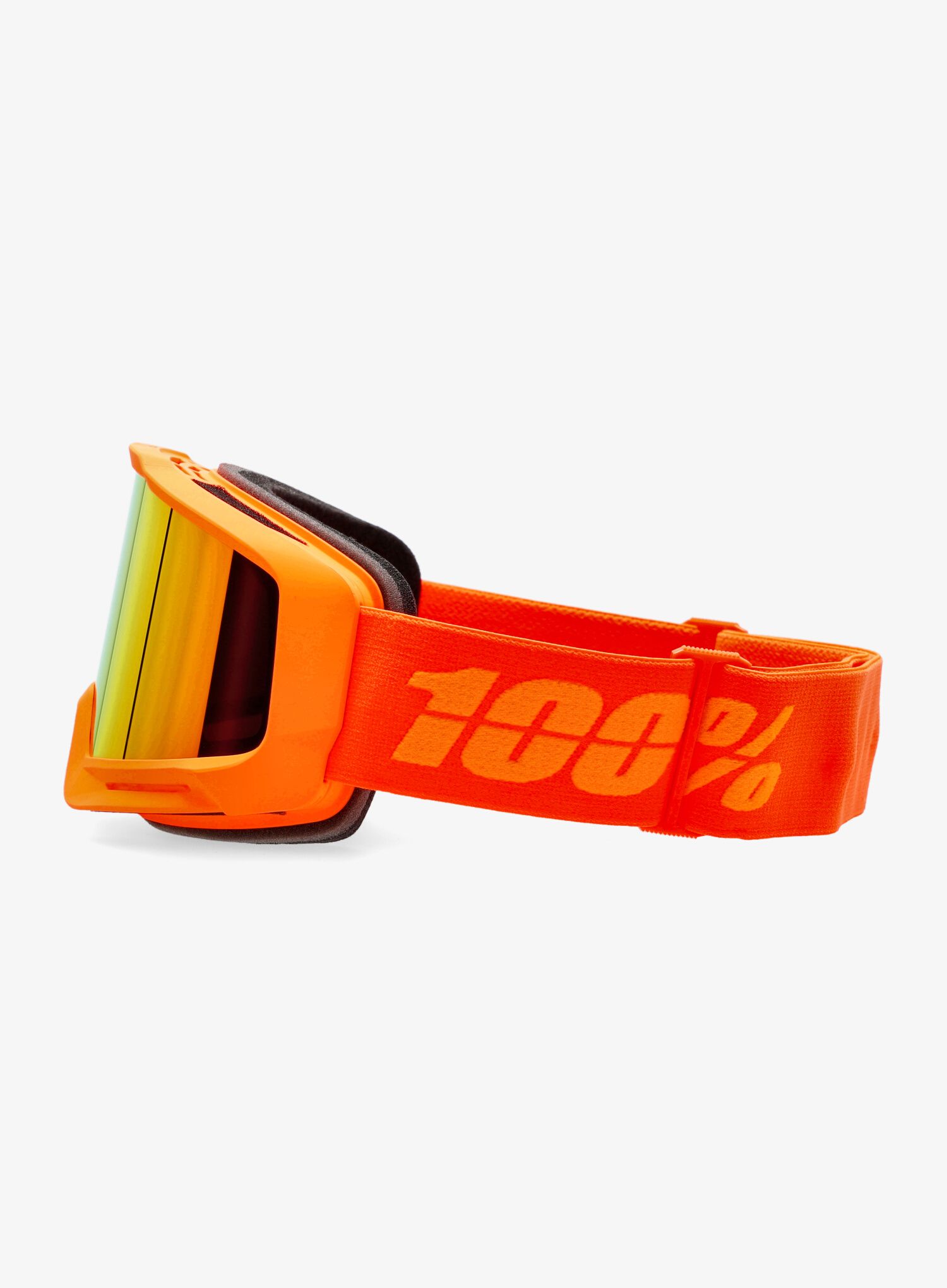 Smučarska očala 100% Okan Hiper - fluo orange/mirror red