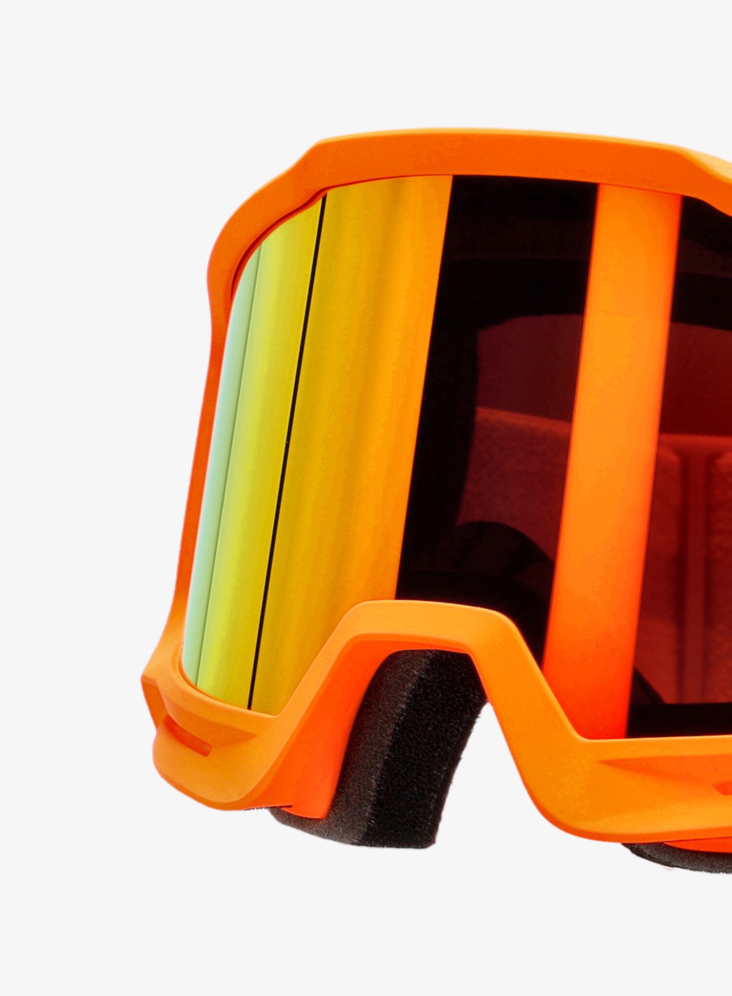 Smučarska očala 100% Okan Hiper - fluo orange/mirror red