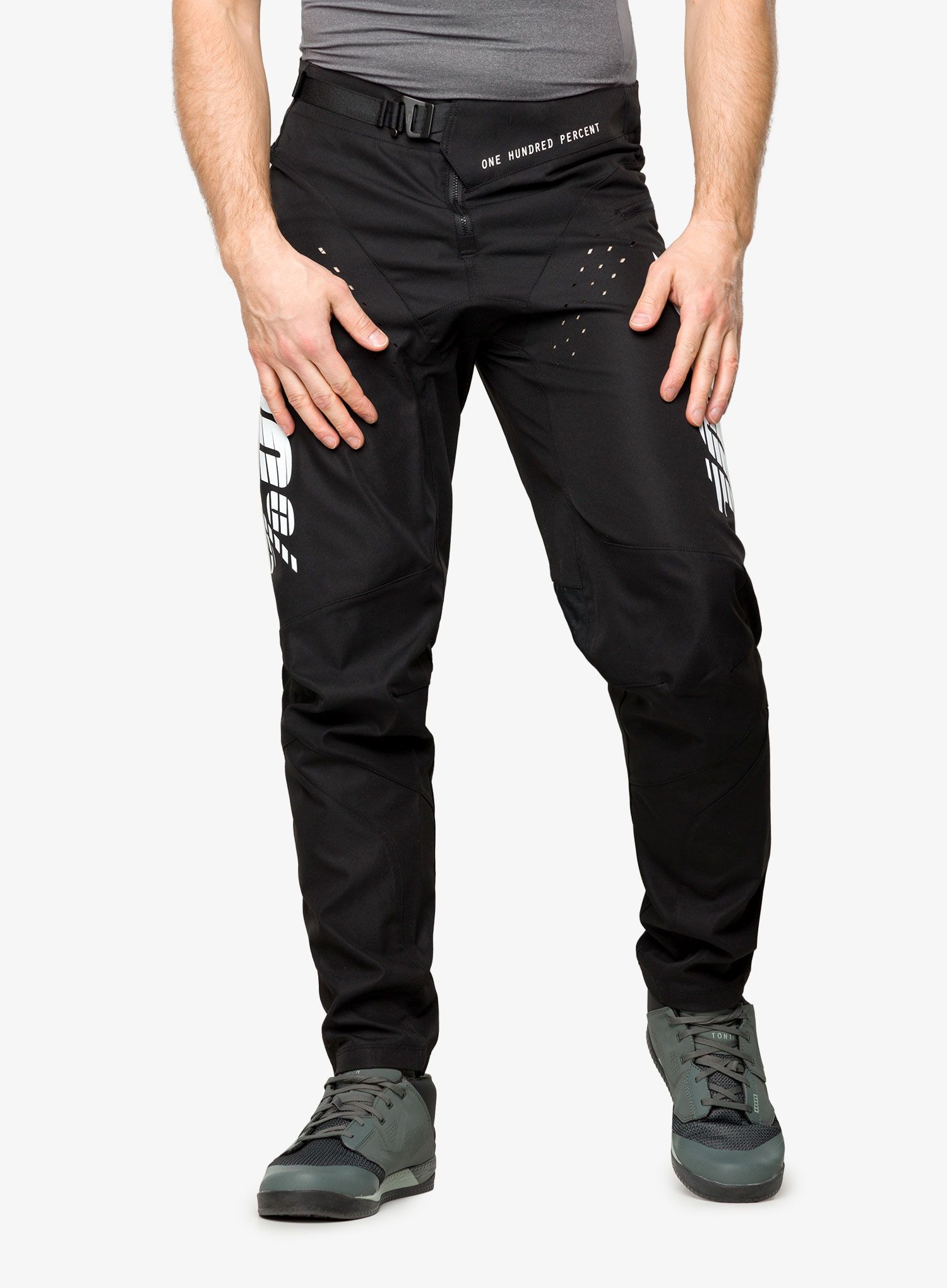 Kolesarske hlače 100% R-Core - black/black