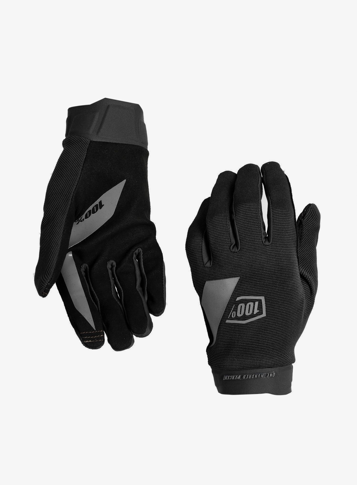 Kolesarske rokavice 100% Ridecamp Gloves - black