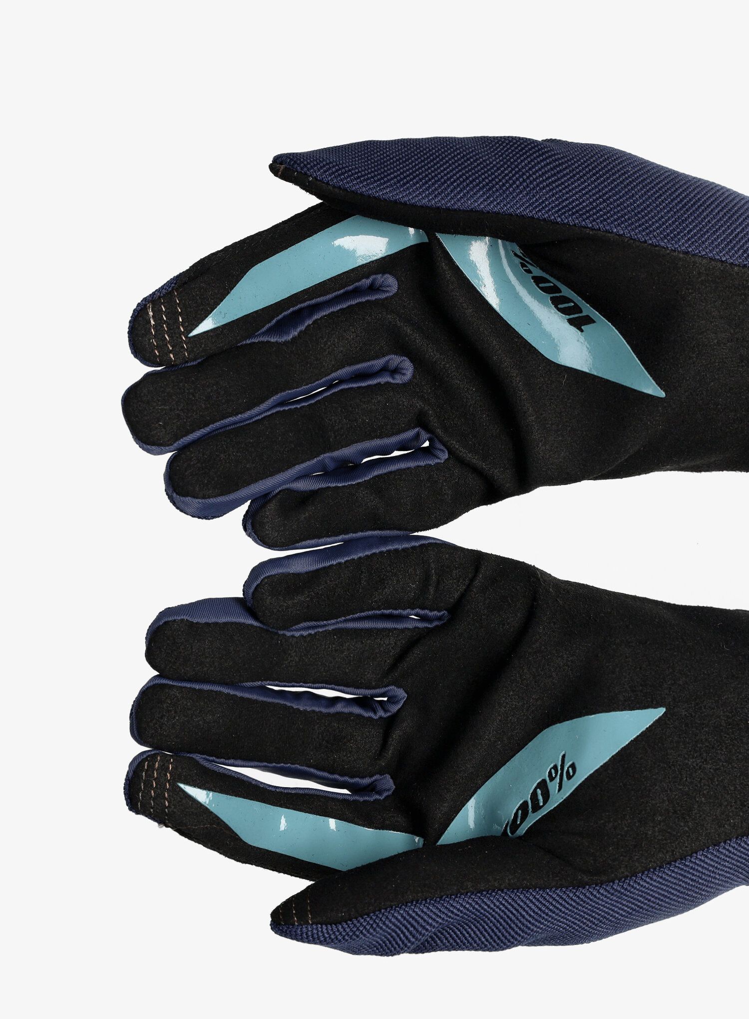 Kolesarske rokavice 100% Ridecamp Gloves - navy/slate blue