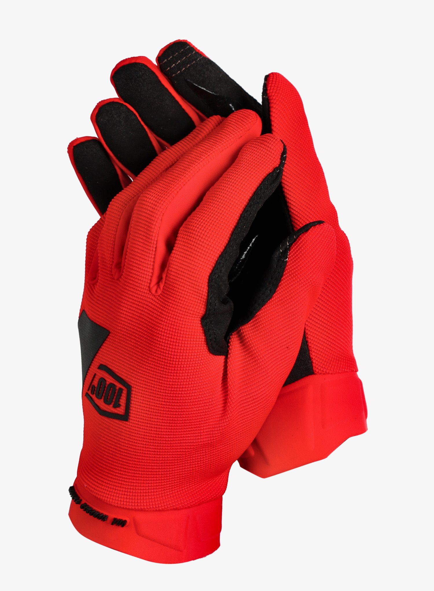 Kolesarske rokavice 100% Ridecamp Gloves - red