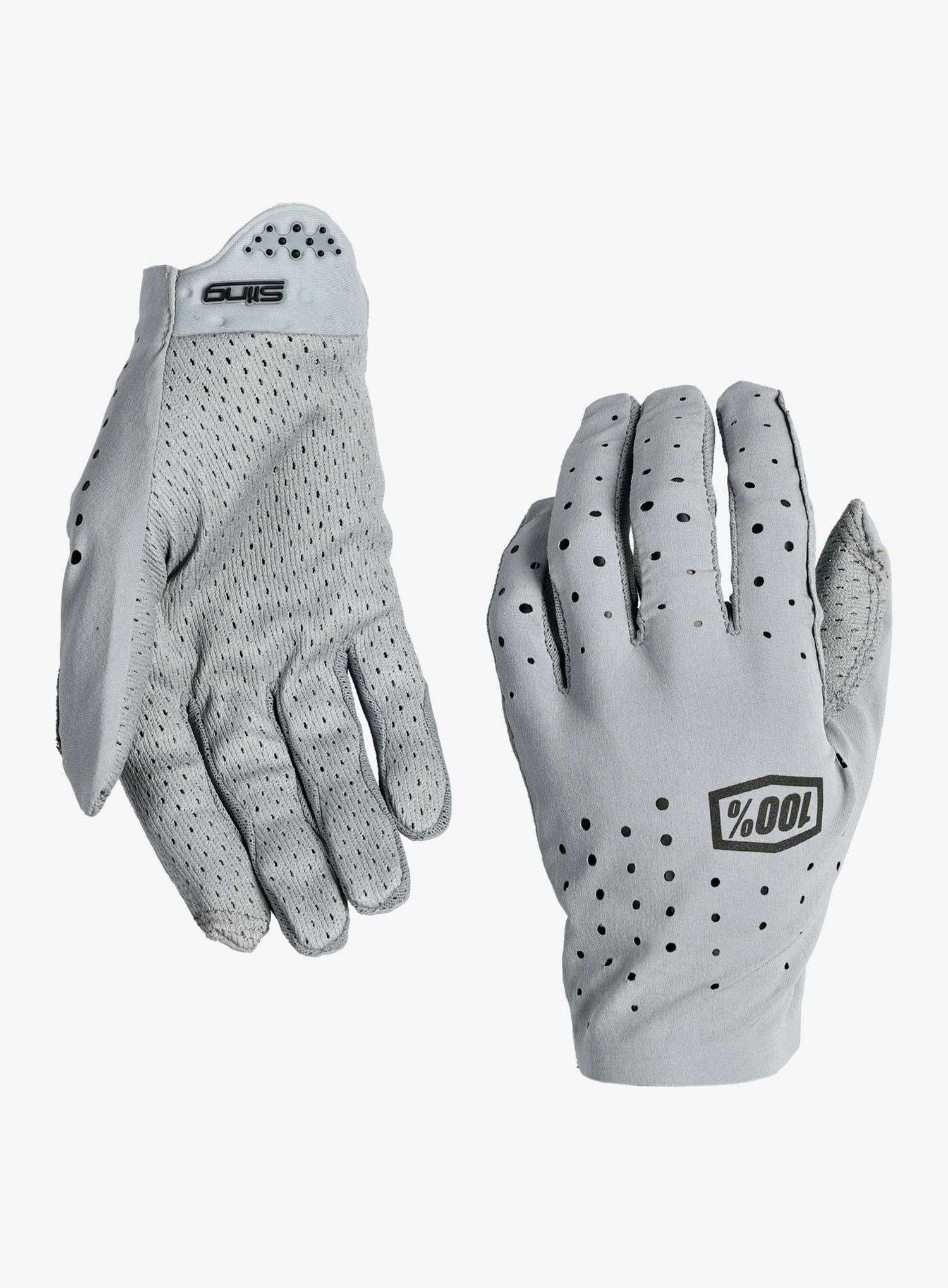 Kolesarske rokavice 100% Sling Bike - grey