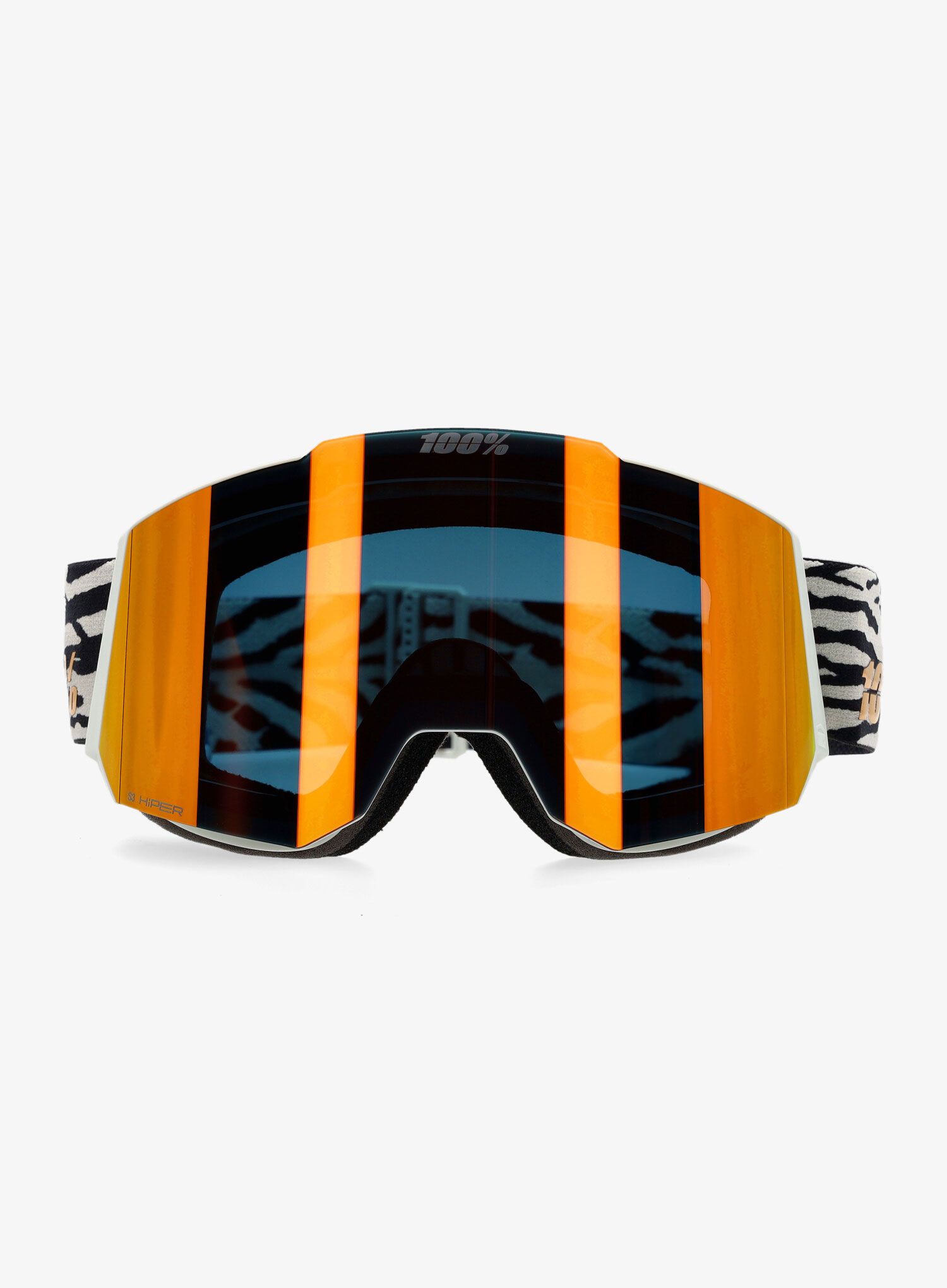Smučarska očala 100% Snowcraft Hiper - mirror orange lens