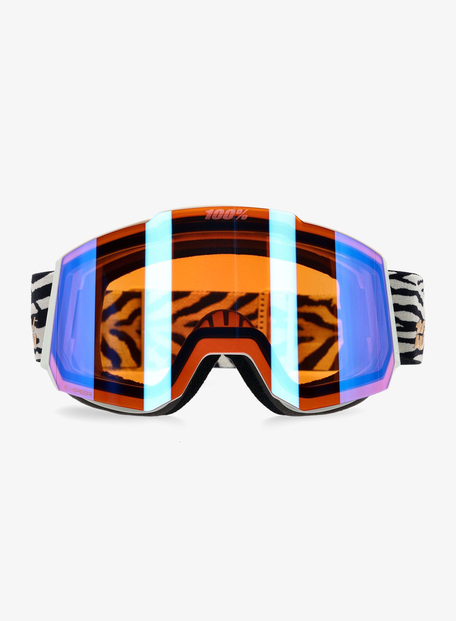 Smučarska očala 100% Snowcraft Hiper - mirror orange lens