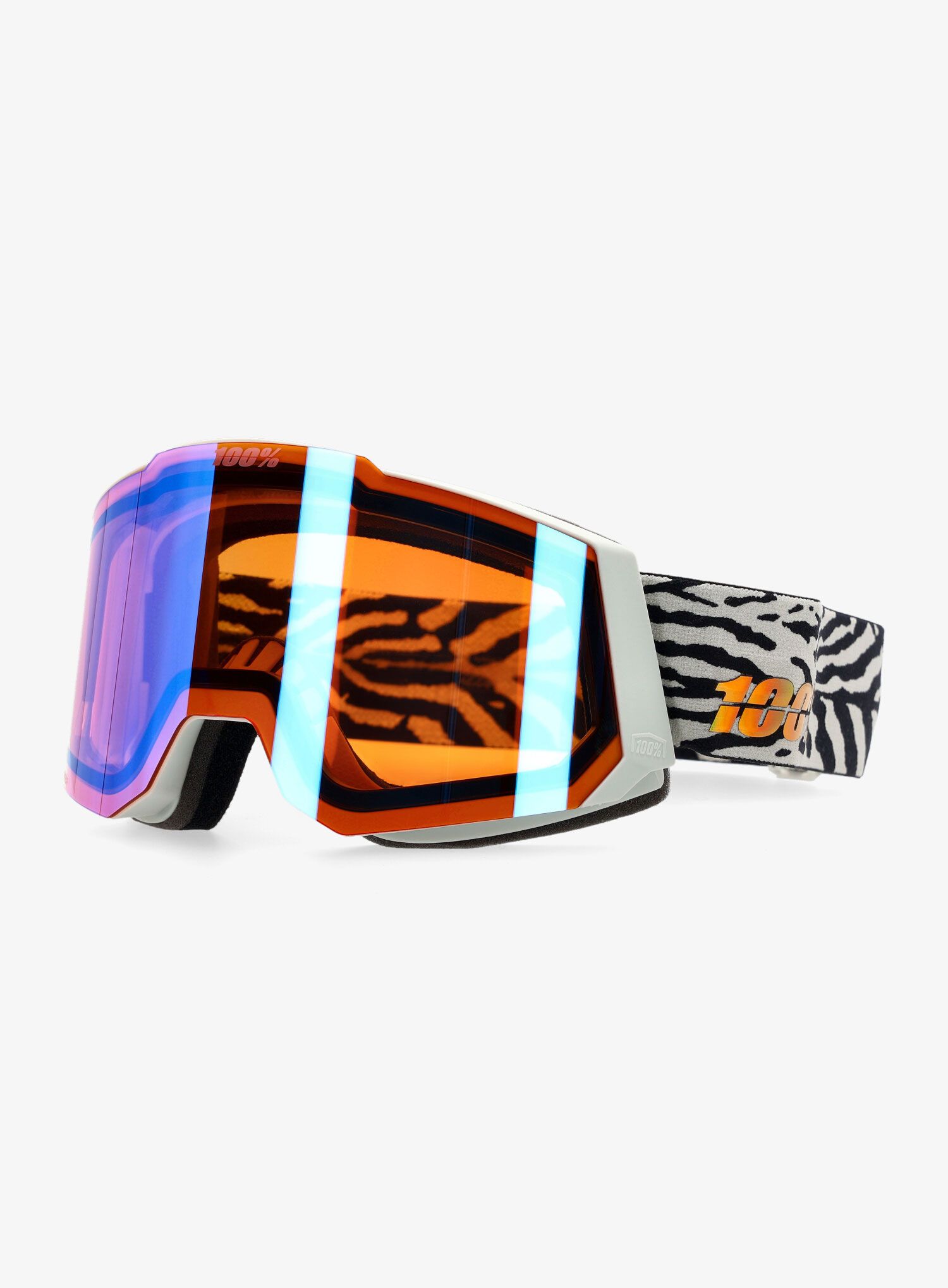 Smučarska očala 100% Snowcraft Hiper - mirror orange lens