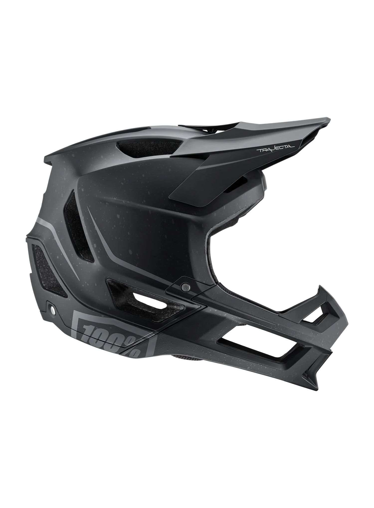 MTB čelada 100% Trajecta Helmet - black