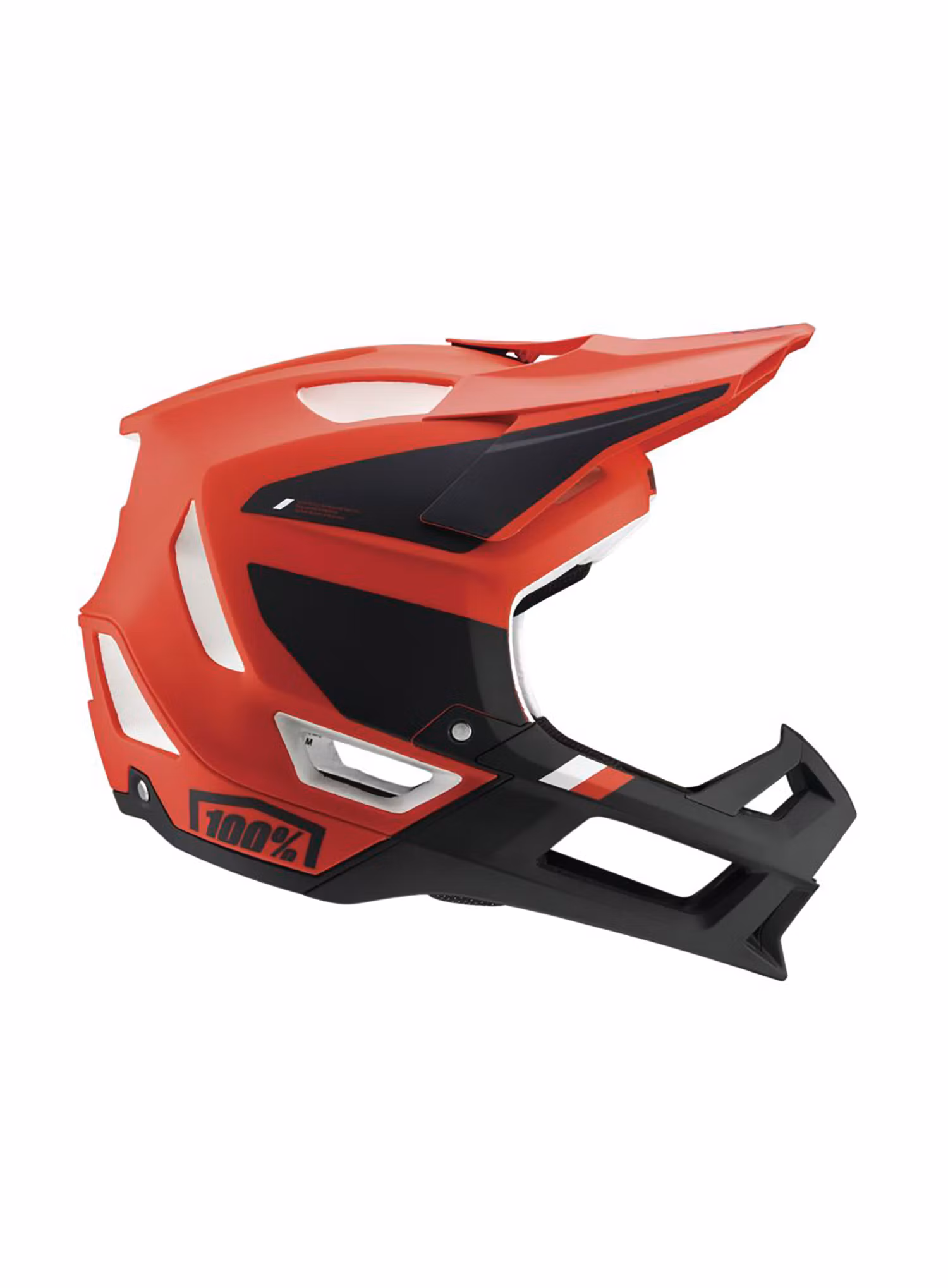 MTB čelada 100% Trajecta Helmet - cargo fluo red