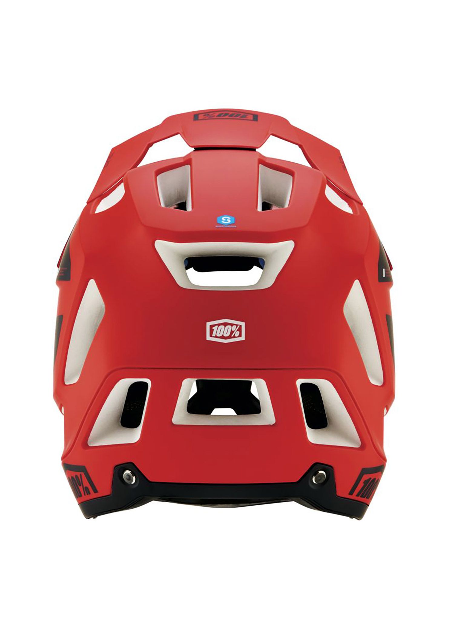 MTB čelada 100% Trajecta Helmet - cargo fluo red