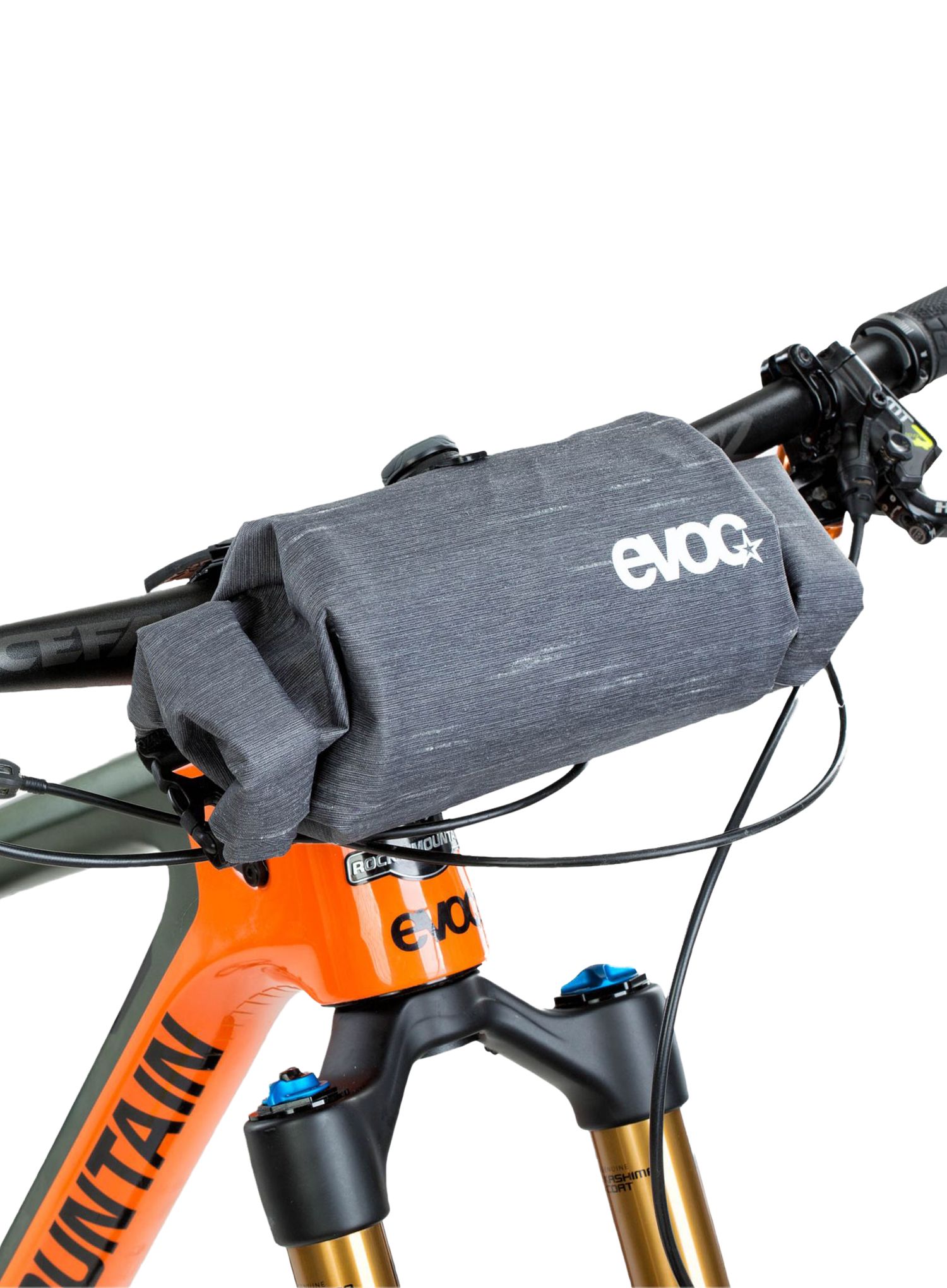 Kolesarska torbica za krmilo Evoc Handlebar Pack Boa M - carbon grey