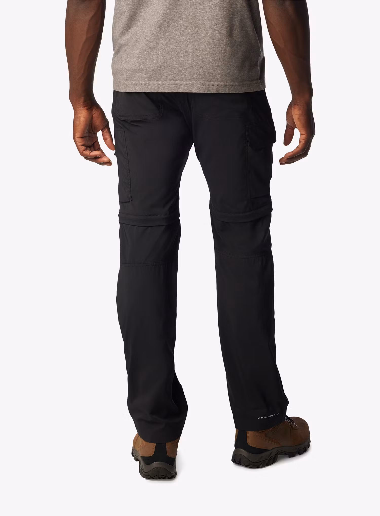 Pohodniške hlače Columbia Silver Ridge Utility Convertible Pant Short - black