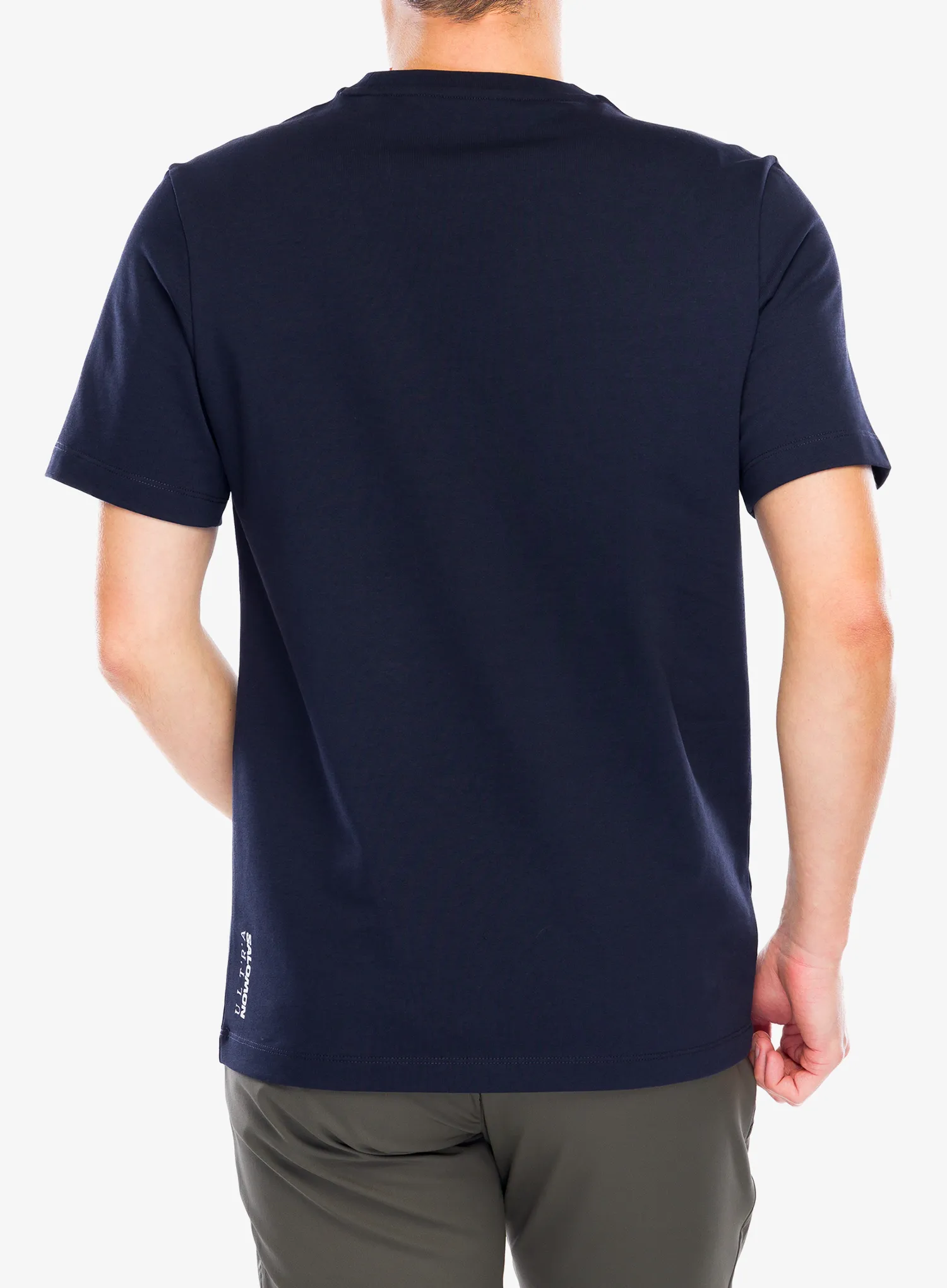 Majica s potiskom Salomon Ultra S/S Tee - night sky