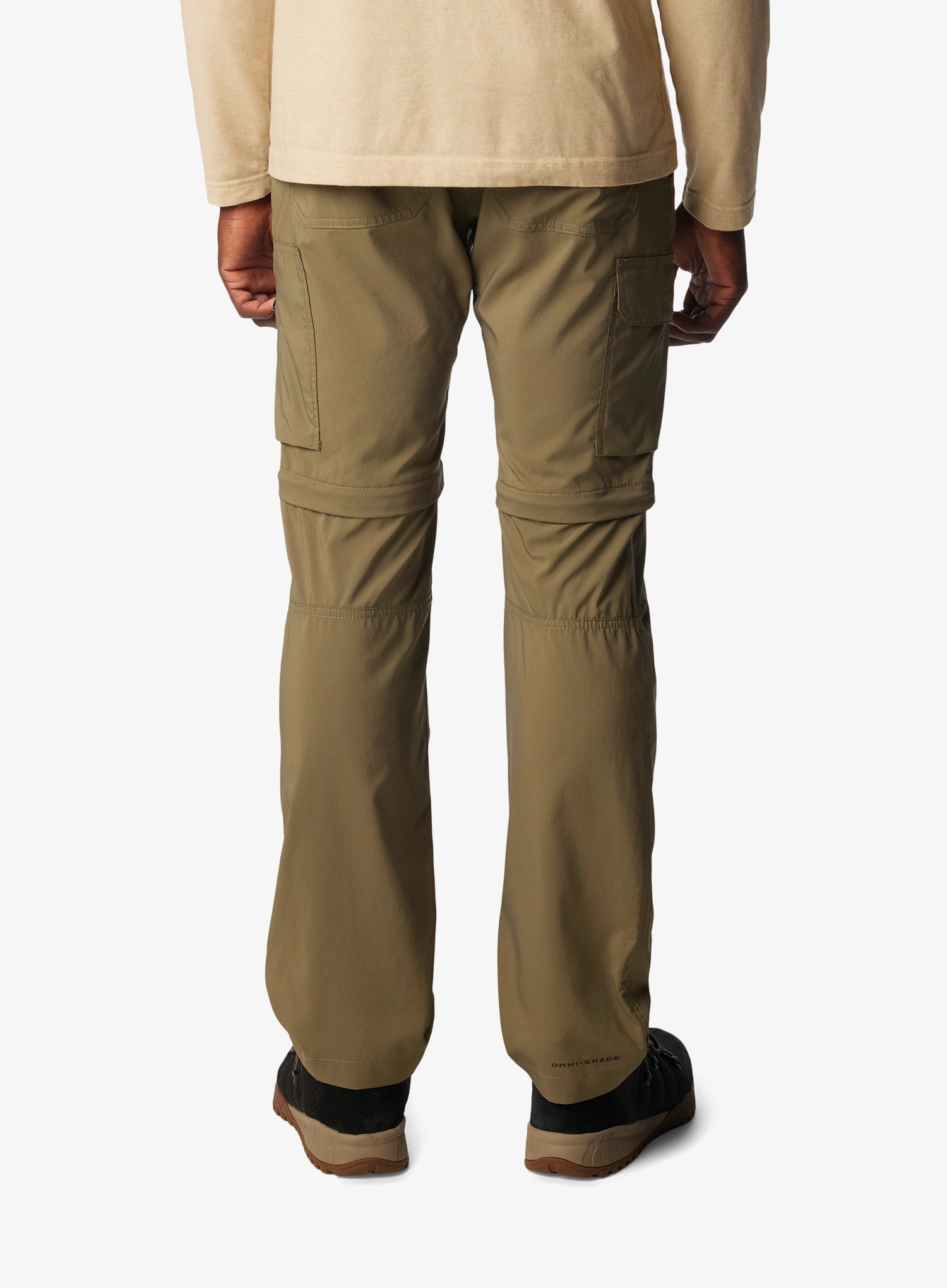 Pohodne hlače Columbia Silver Ridge Utility Convertible Pant Short - stone green
