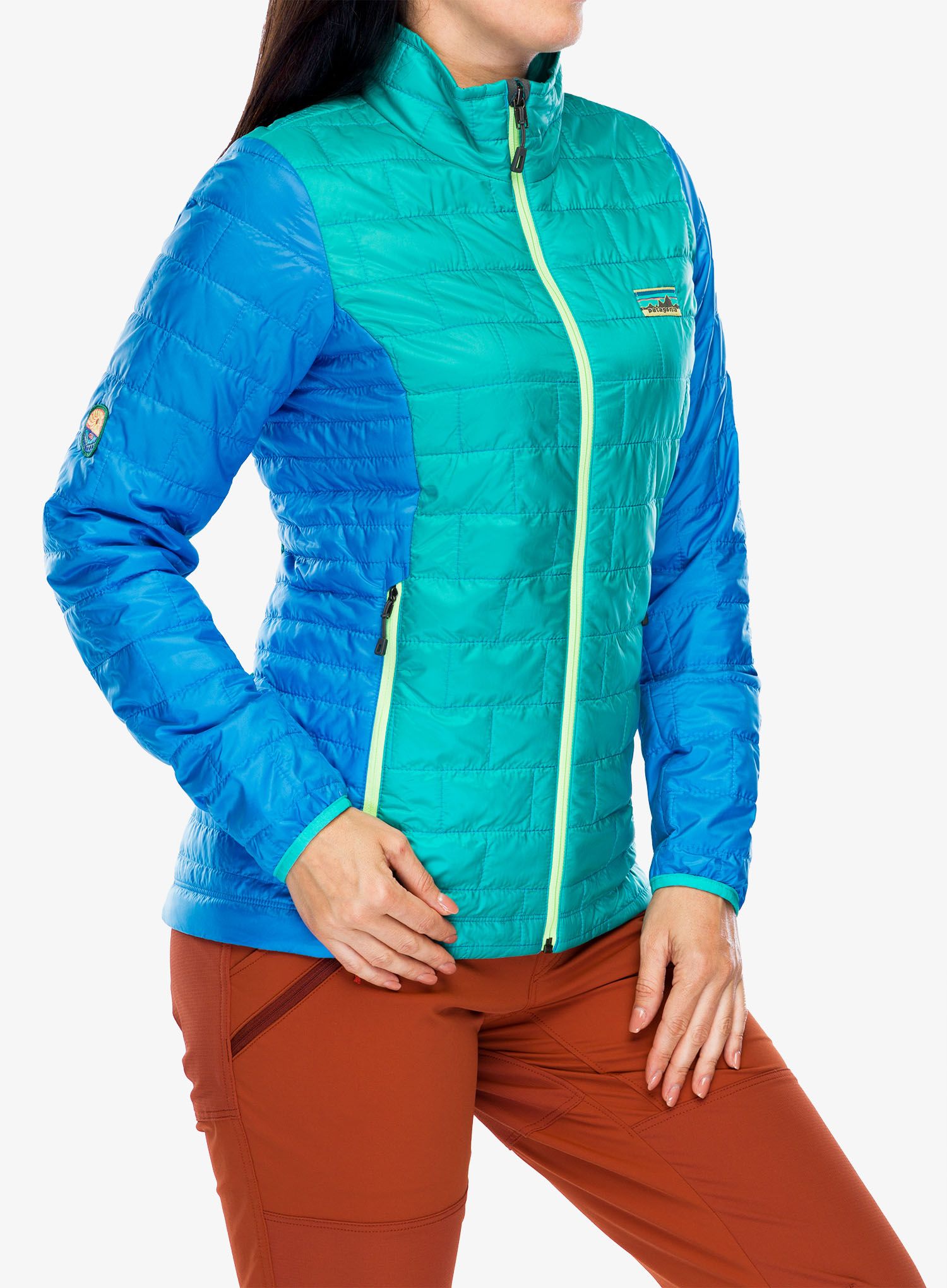 Ženska sintetična jakna Patagonia Nano Puff Jacket - subtidal blue