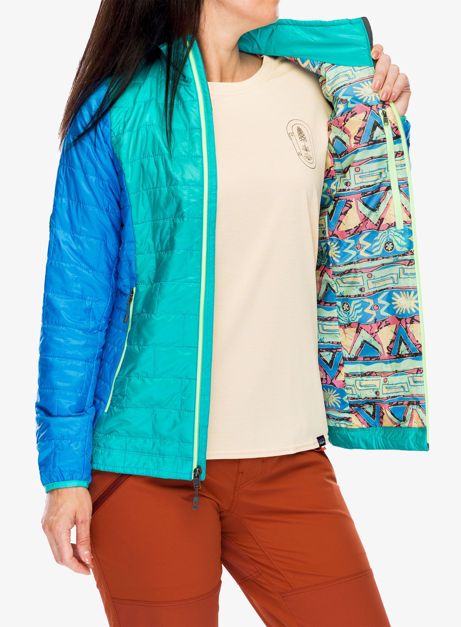 Ženska sintetična jakna Patagonia Nano Puff Jacket - subtidal blue