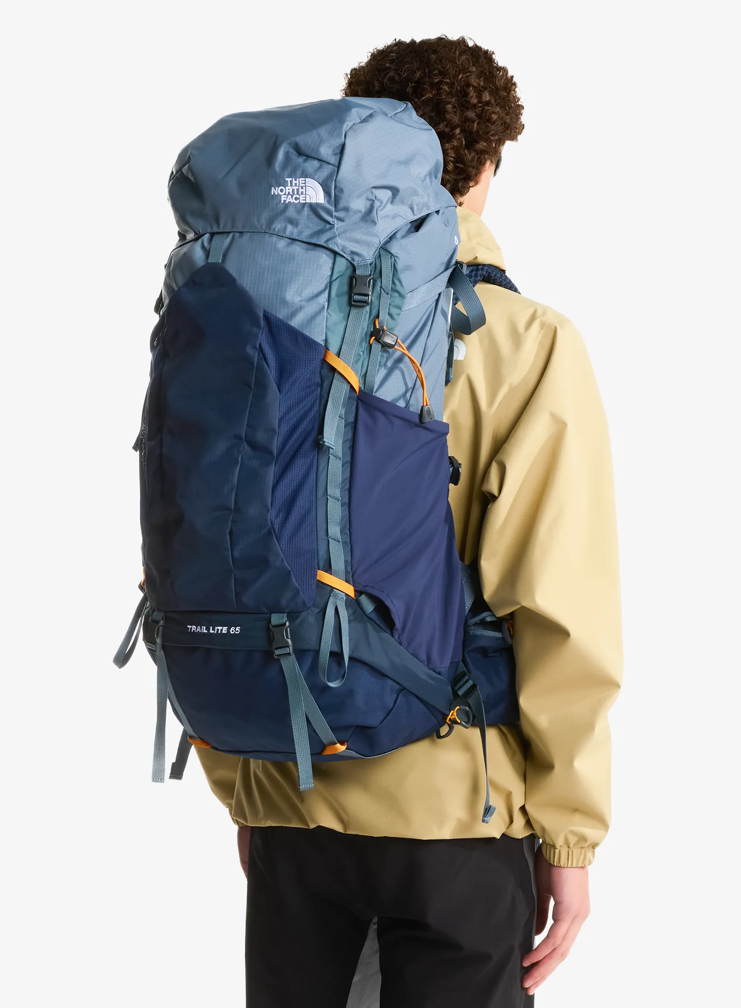 Pohodniški nahrbtnik The North Face Trail Lite 65 - granite grey/navy