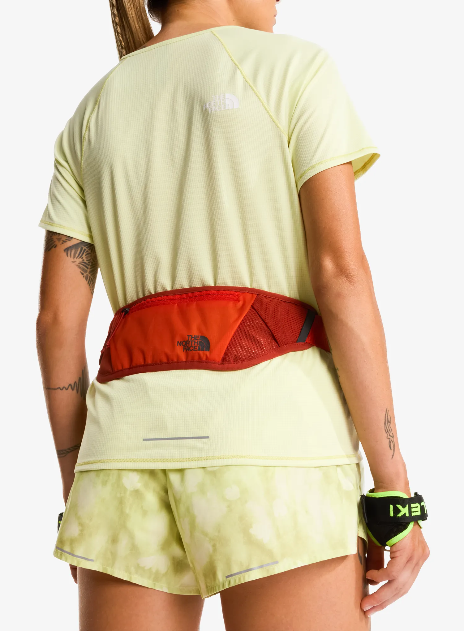 Pas za tek The North Face Sunriser Run Belt - lava red/iron clay