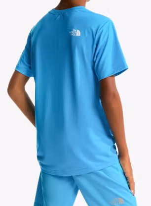 Otroška majica The North Face New 24/7 S/S Tee - meridian blue