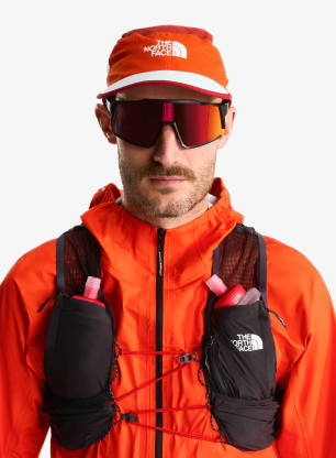 Kapa za tek The North Face Summer LT Run Hat - iron/pearl/lava red