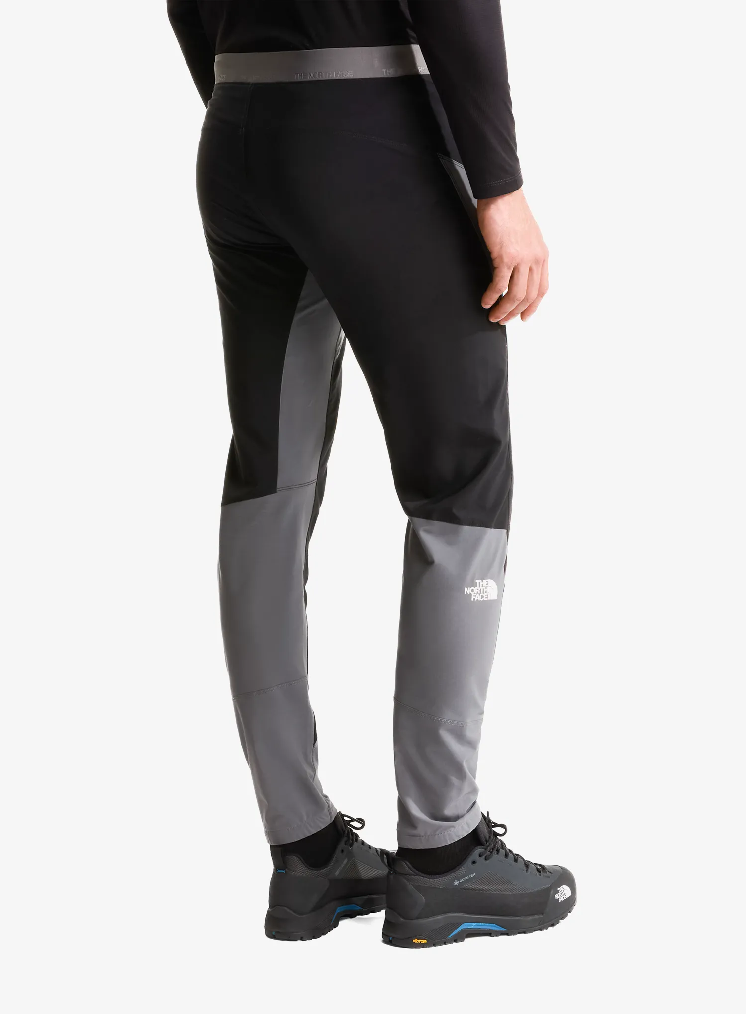 Pohodne hlače The North Face Felik Slim Tapered Pant - smoked pearl/tnf black
