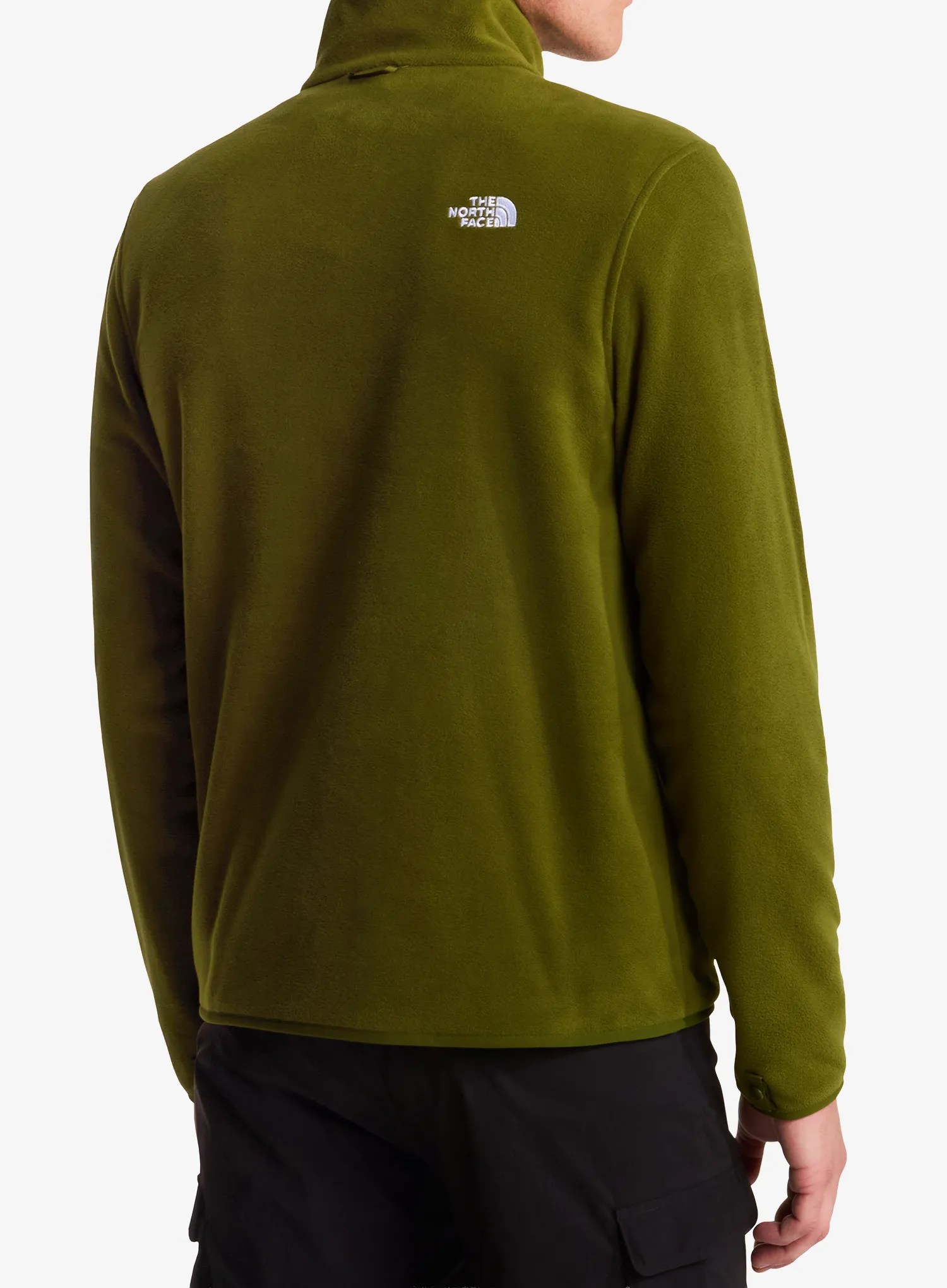 Flis The North Face Glacier Fleece Jacket - woodland green