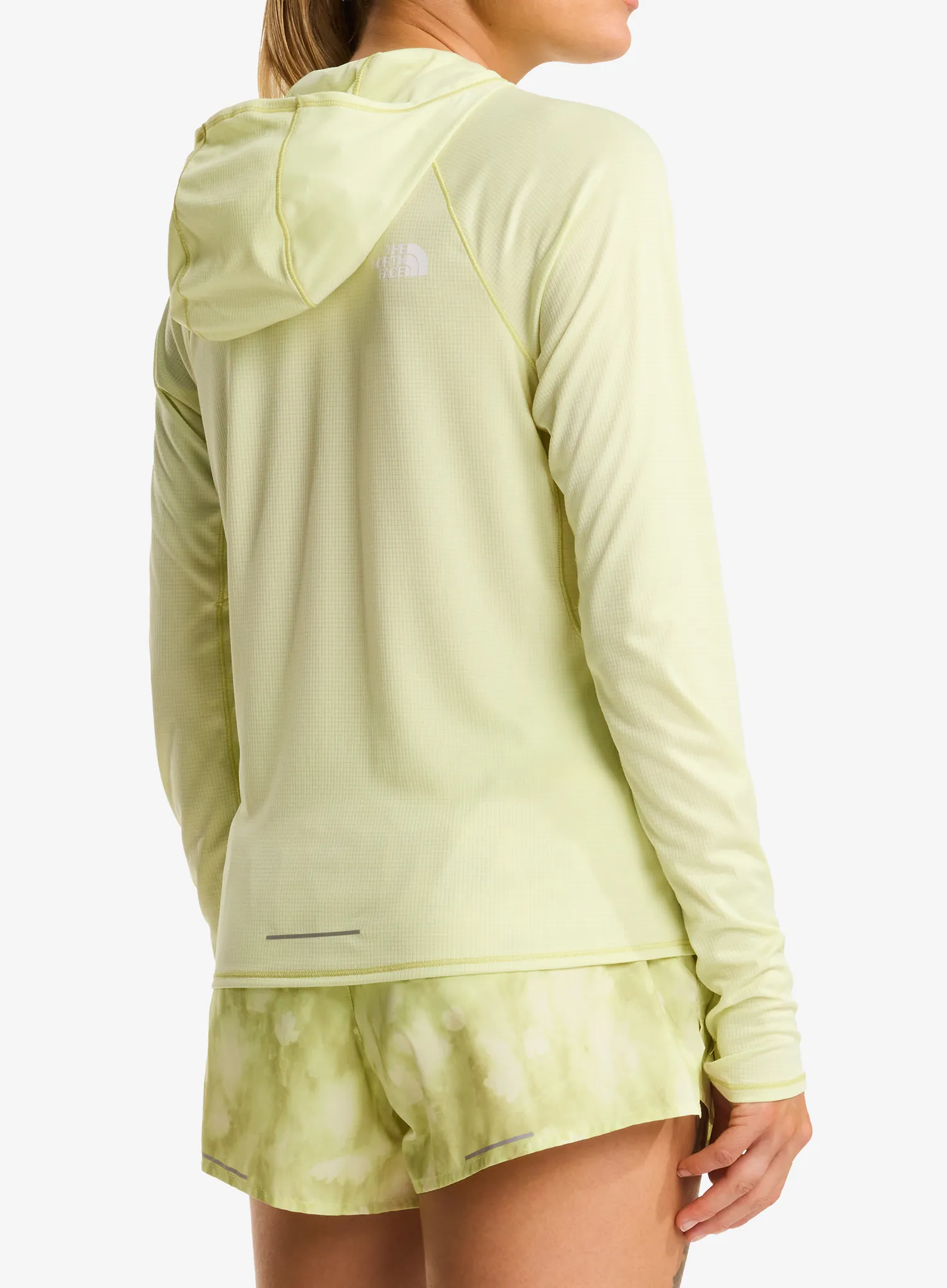 Ženska jopica s kapuco The North Face Sunriser Hoodie - lemon mist