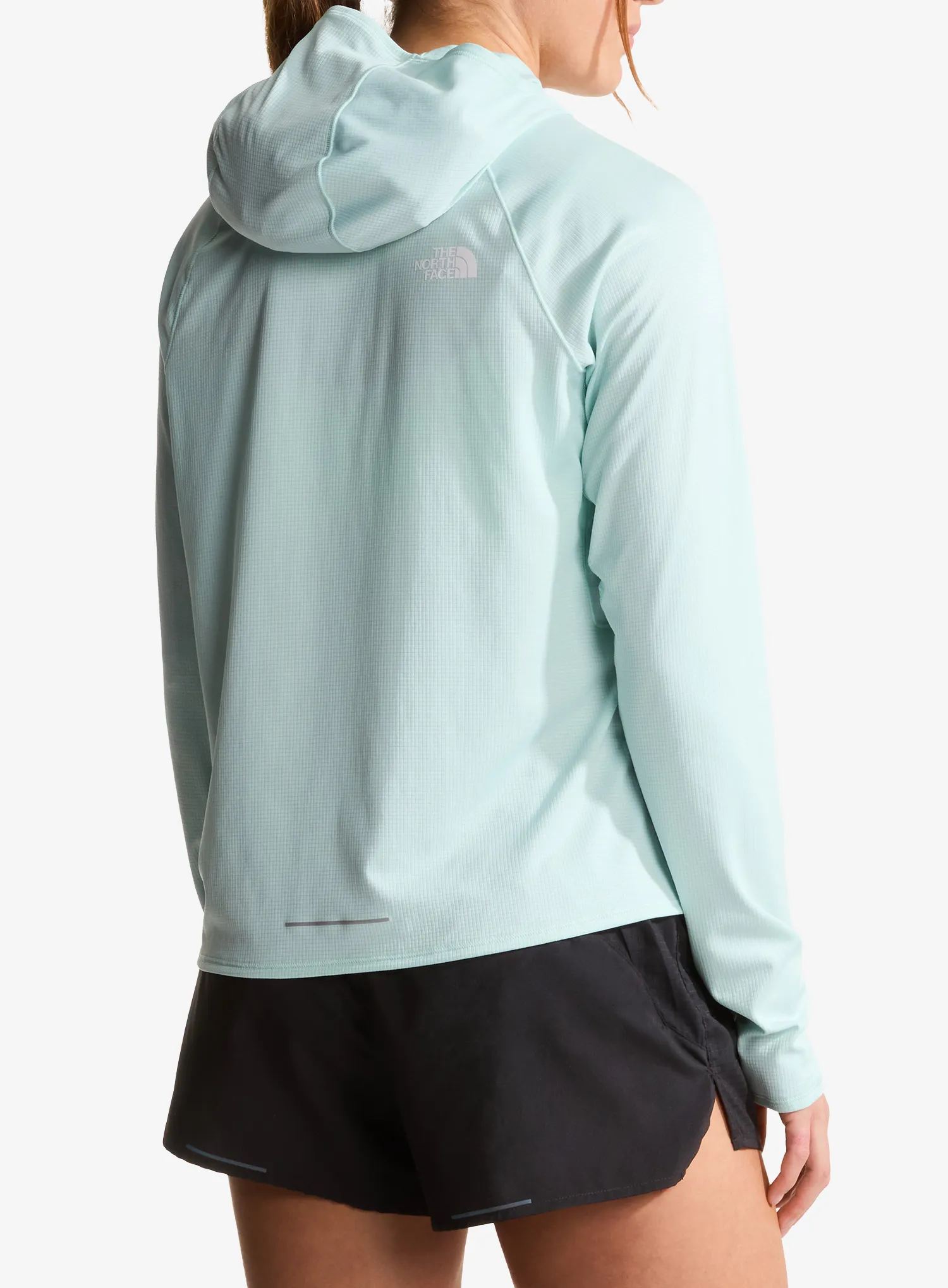 Ženska tekaška jopica The North Face Sunriser Hoodie - opal frost