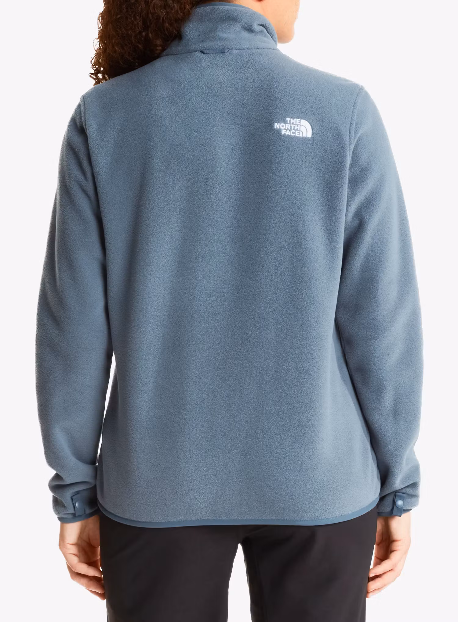 Ženska jopica z zadrgo The North Face Glacier Fleece Jacket - granite grey