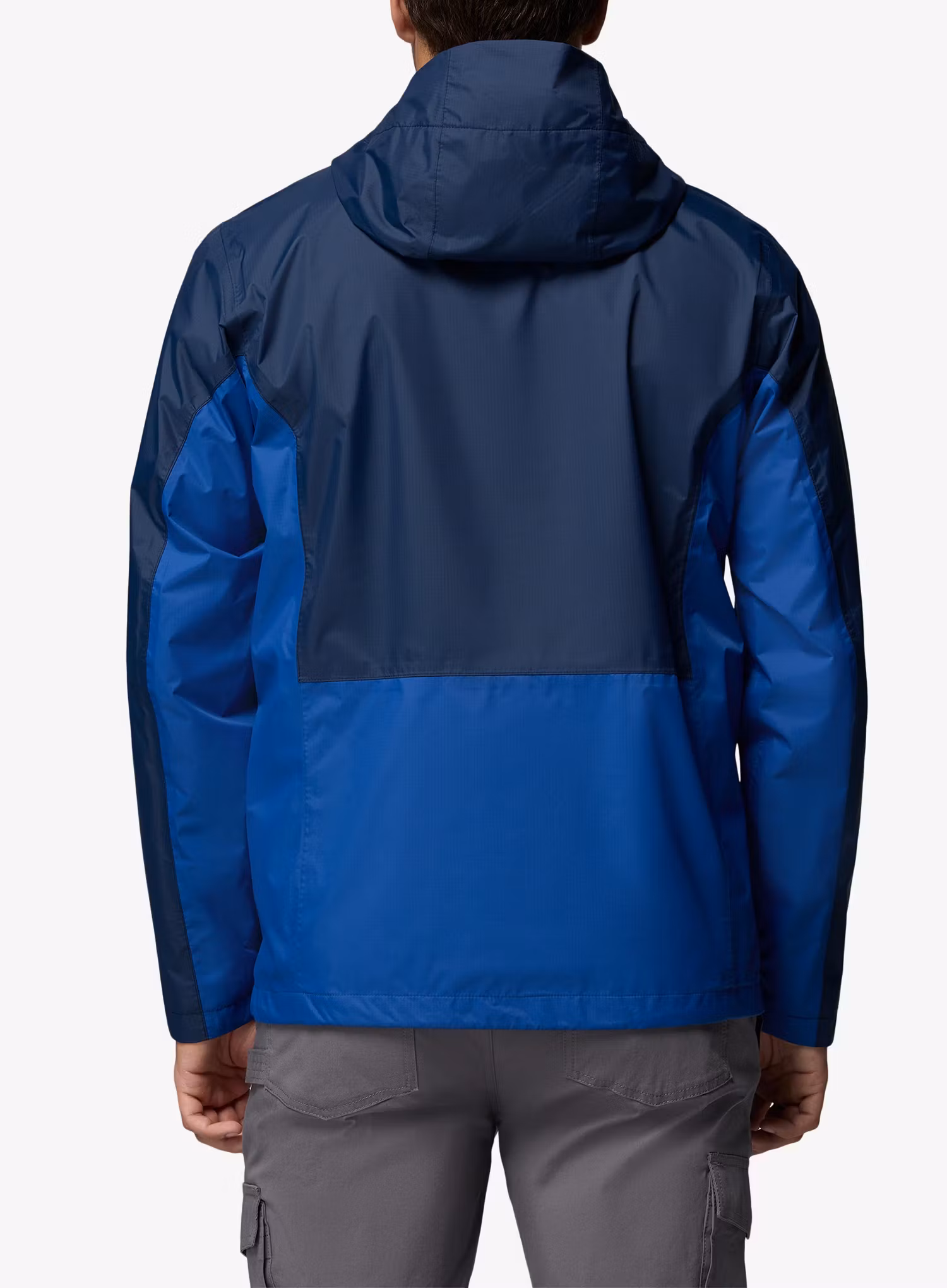 Nepremočljiva jakna Columbia Pouring Adventure III Jacket - collegiate navy/mountain blue