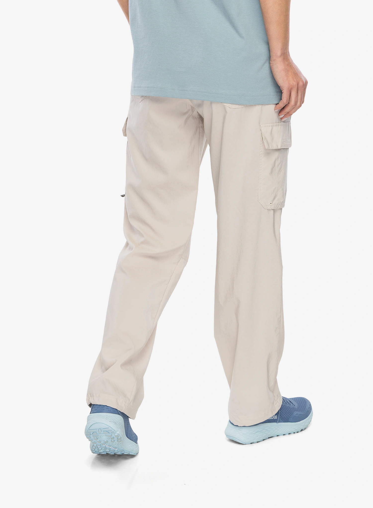 Ženske pohodniške hlače Columbia Skien Valley Cargo Pant - dark stone