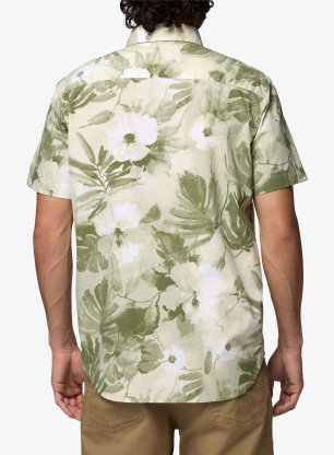 Pohodniška srajca Columbia Rapid Rivers Printed Short Sleeve Shirt - safari/flowerblur