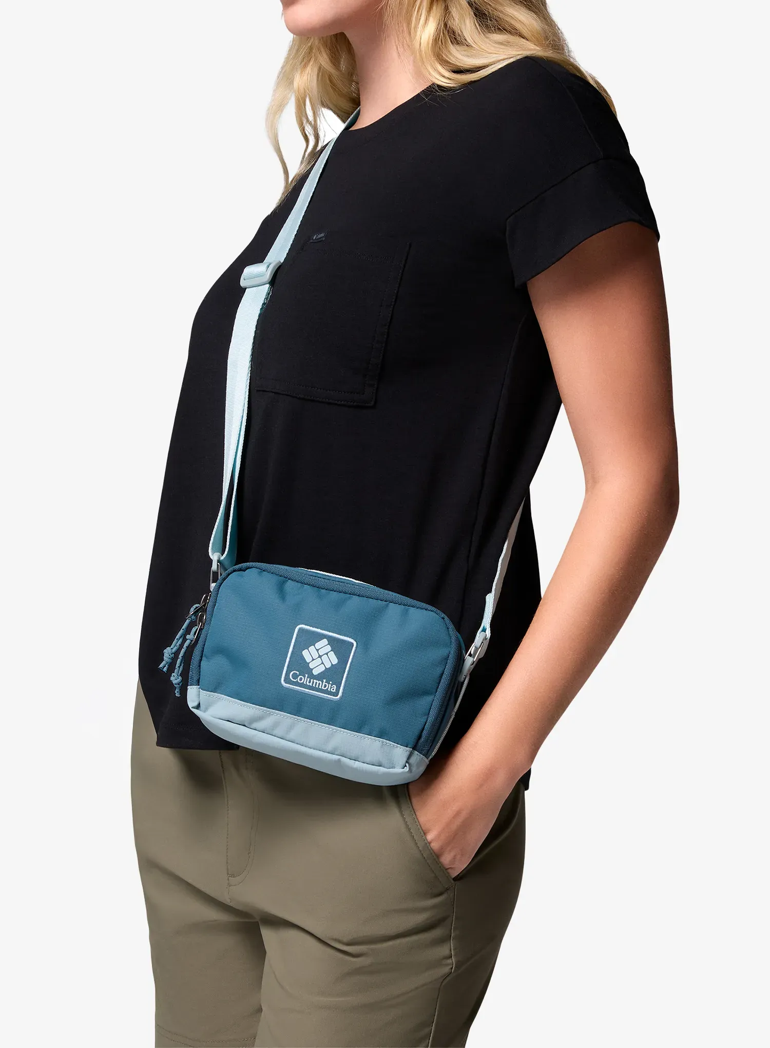 Torbica za čez ramo Columbia Trail Traveler Crossbody Bag - everblue/crs blue/marine light