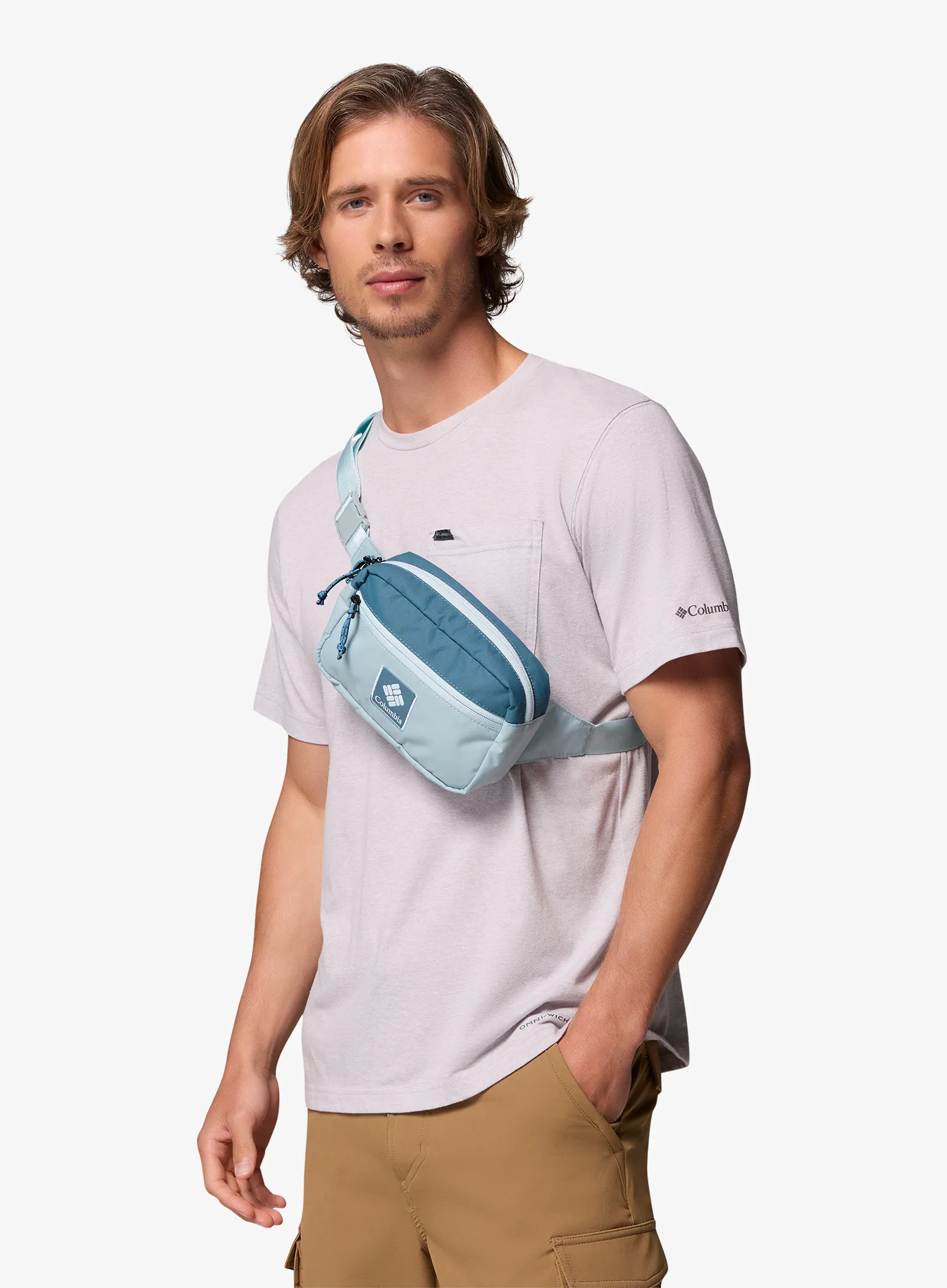 Torbica za okoli pasu Columbia Trail Traveler Hip Pack - everblue/c.blue/marine light