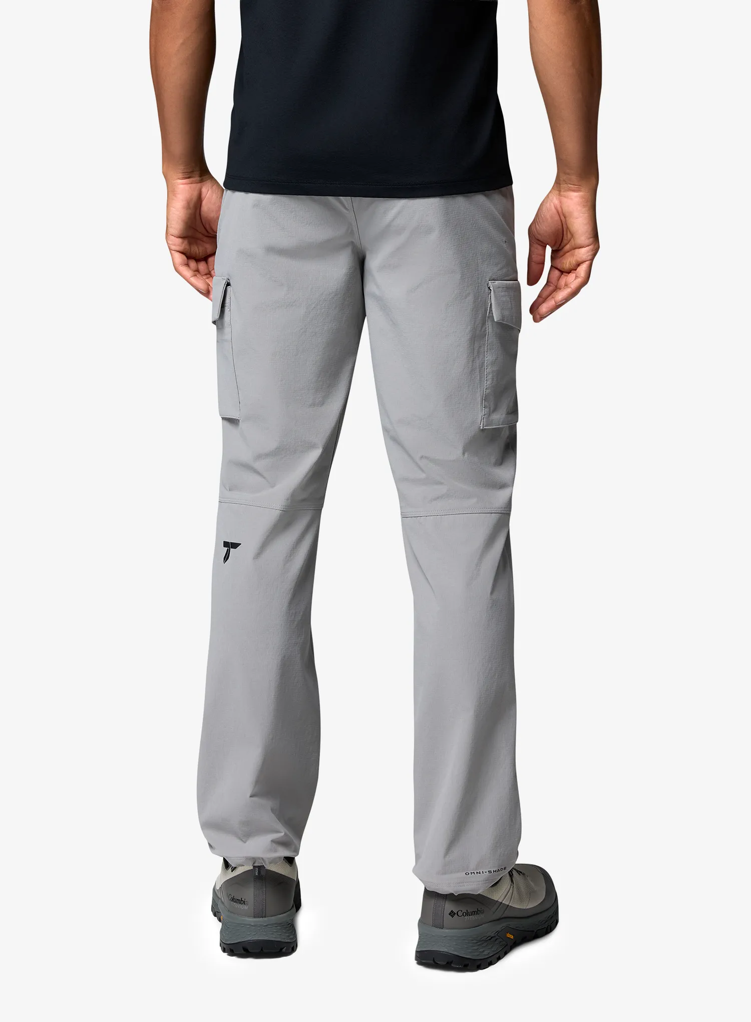 Pohodniške hlače Columbia Silver Ridge Elite Pant - ti titanium