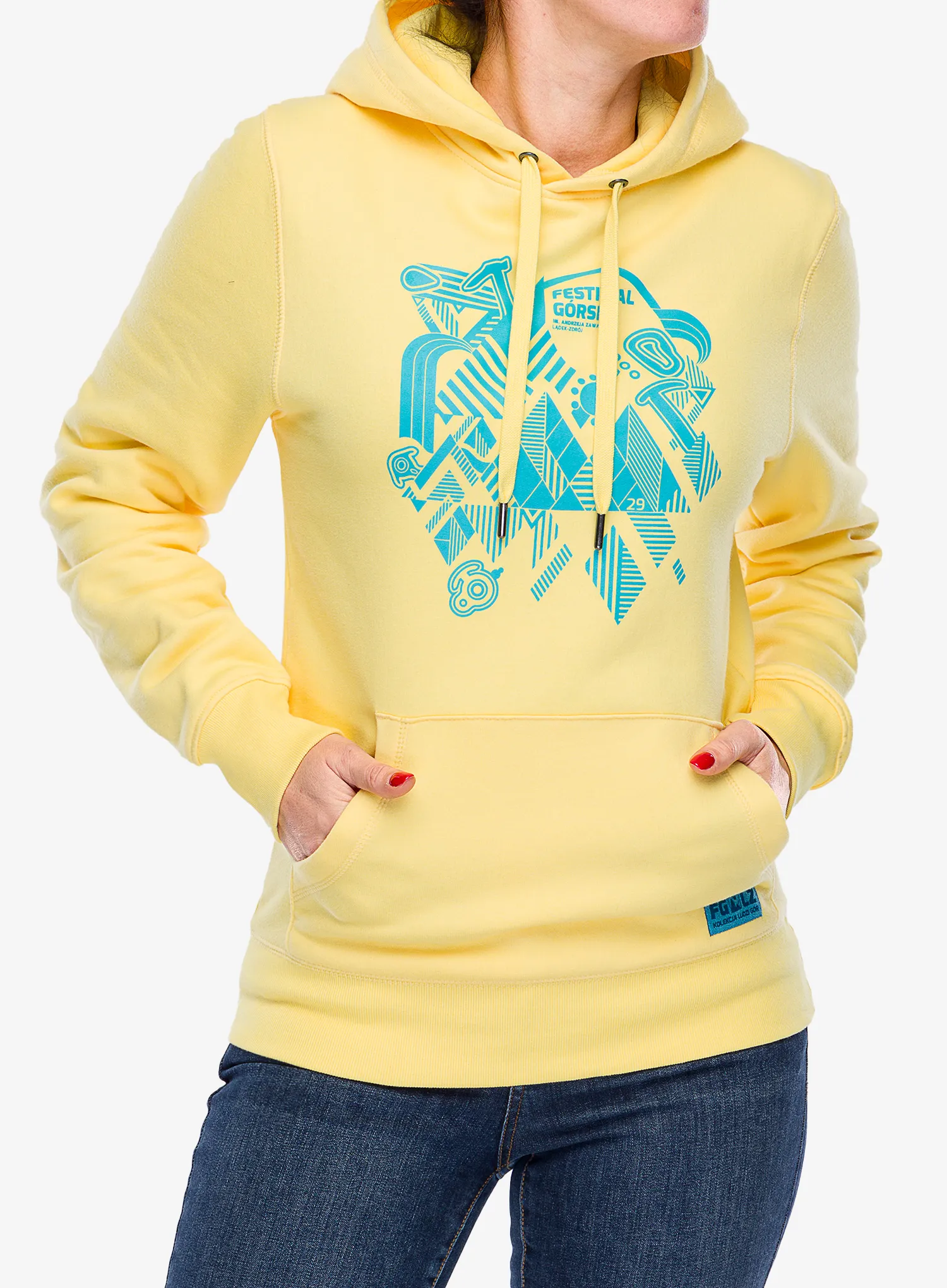 Jopica s kapuco 29. Festiwal Górski Lądek-Zdrój - yellow/turquoise