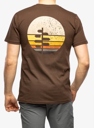 Bombažna majica Royal Robbins Sunset Tee SS - java