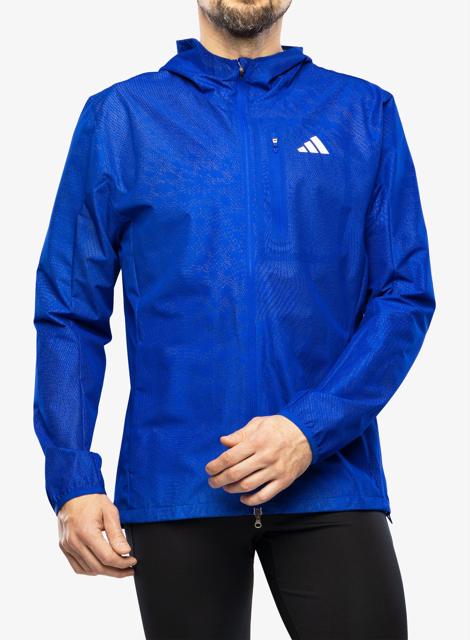Jakna za tek adidas Adizero Jacket - lucid blue