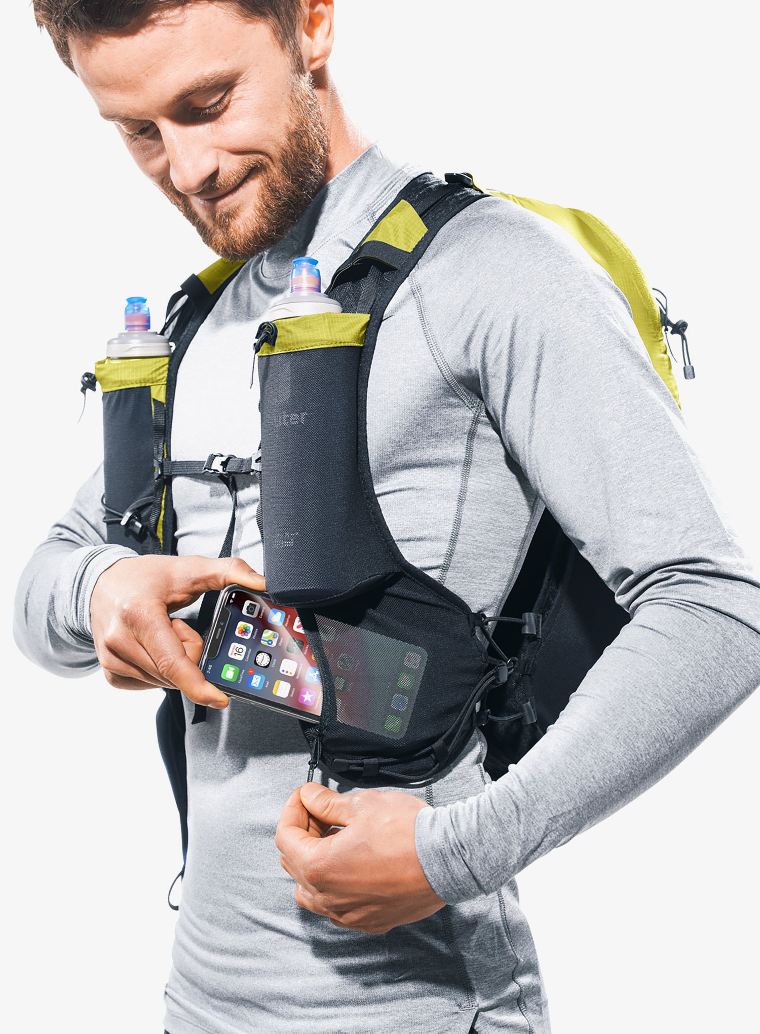 Nahrbtnik za tek Deuter Ascender 7 - sprout