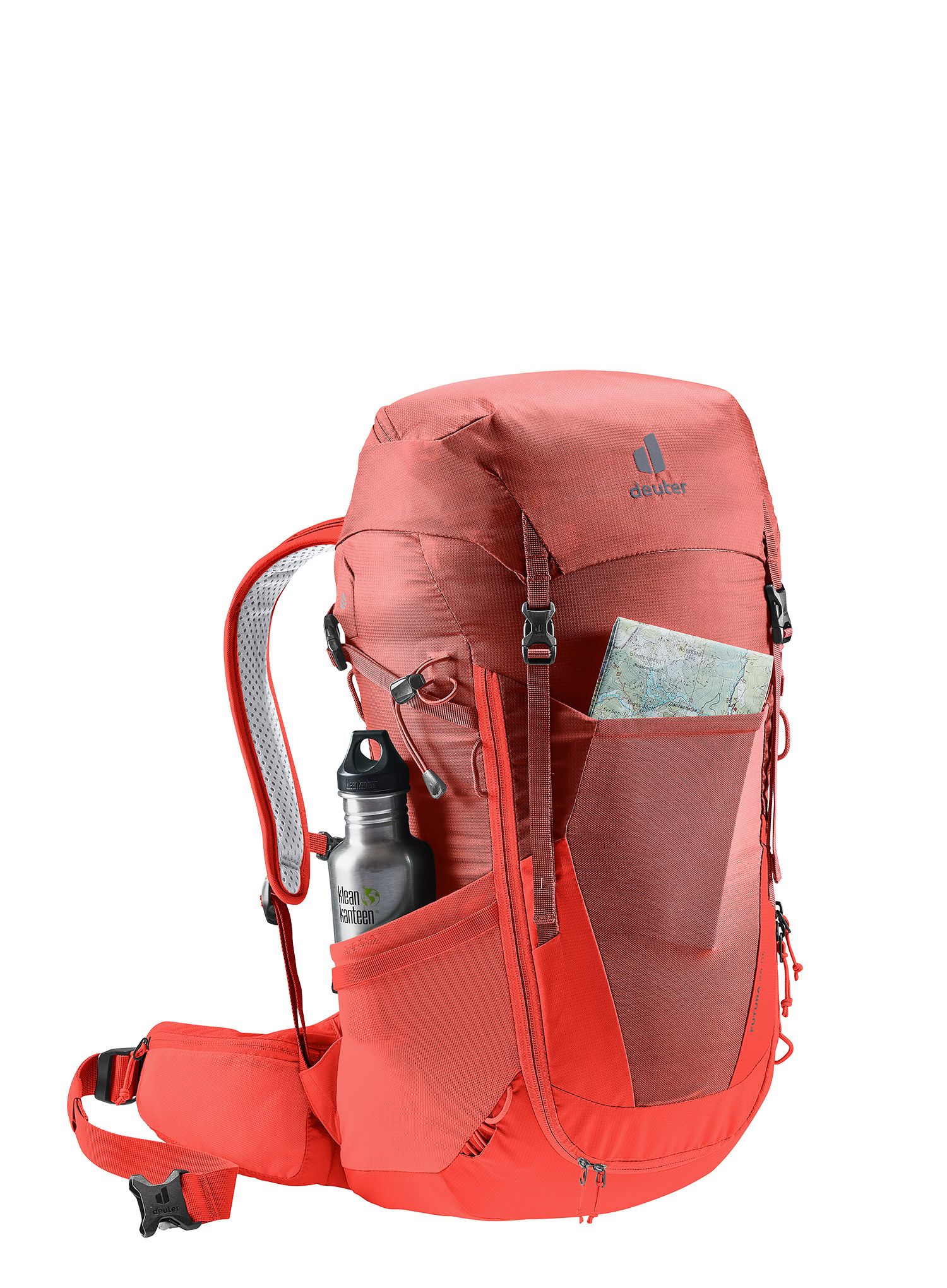 Ženski nahrbtnik Deuter Futura 24 SL - caspia/currant