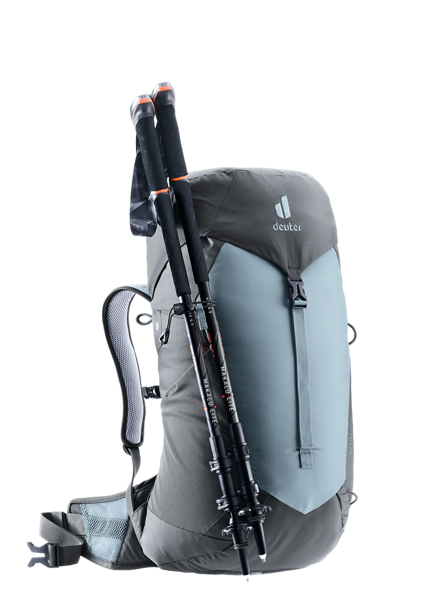 Ženski pohodniški nahrbtnik Deuter AC Lite 22 SL - shale/graphite