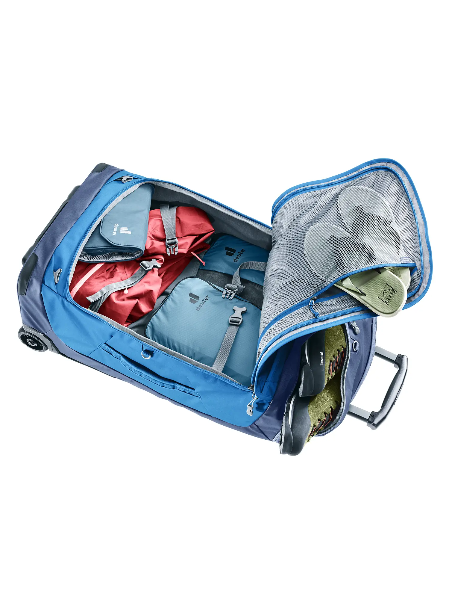 Potovalna torba Deuter Duffel Pro Movo 60 - neptune/nightblue