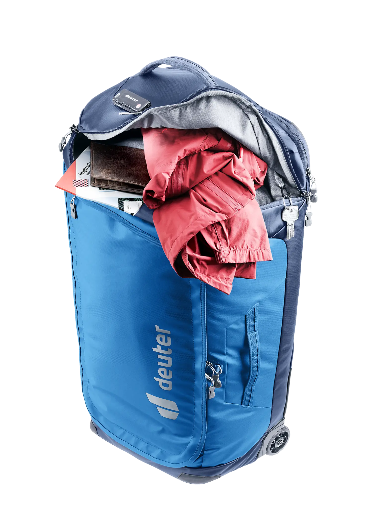 Potovalna torba Deuter Duffel Pro Movo 60 - neptune/nightblue