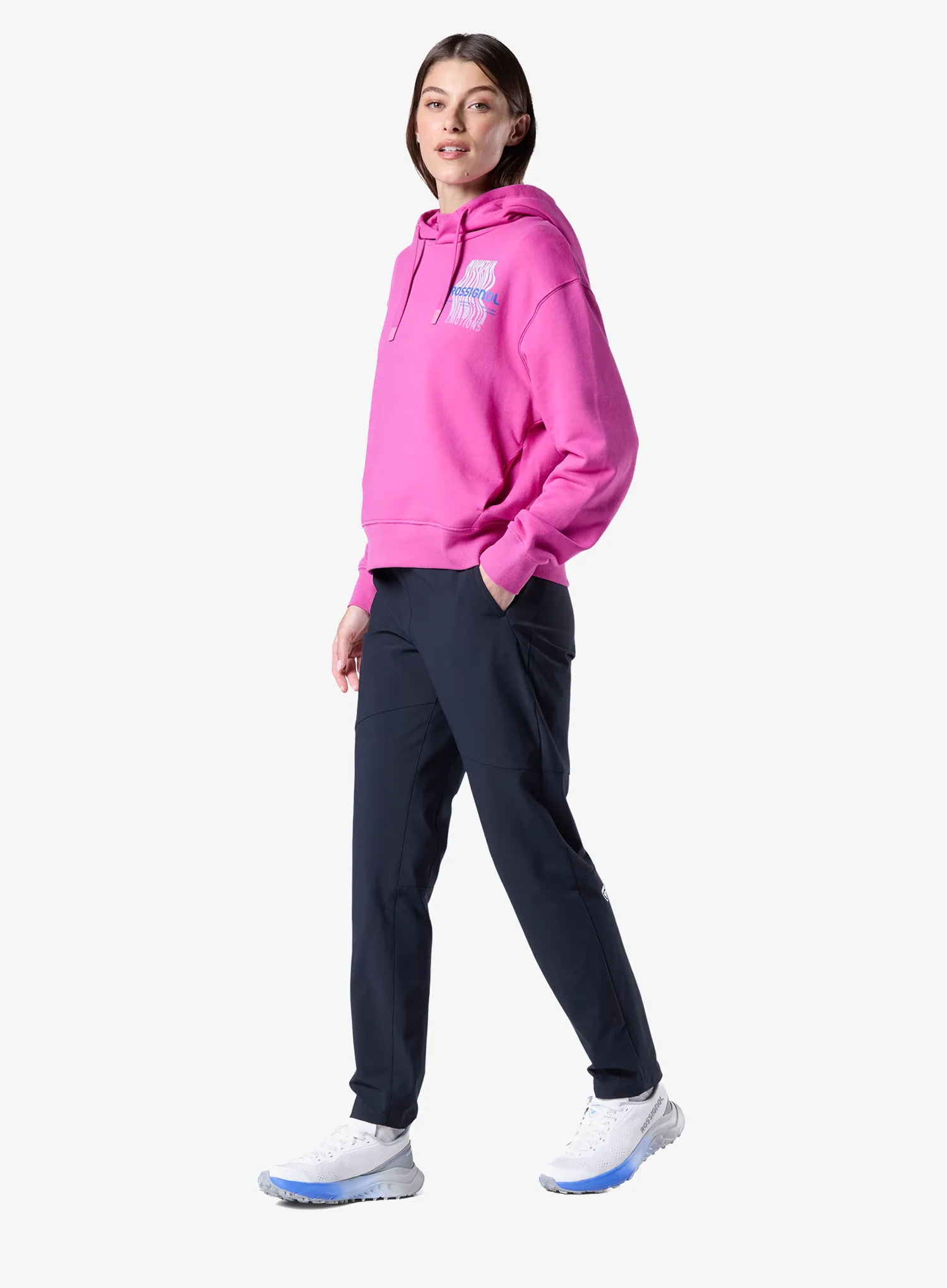 Ženske pohodniške hlače Rossignol Pull-On Pant - black/black